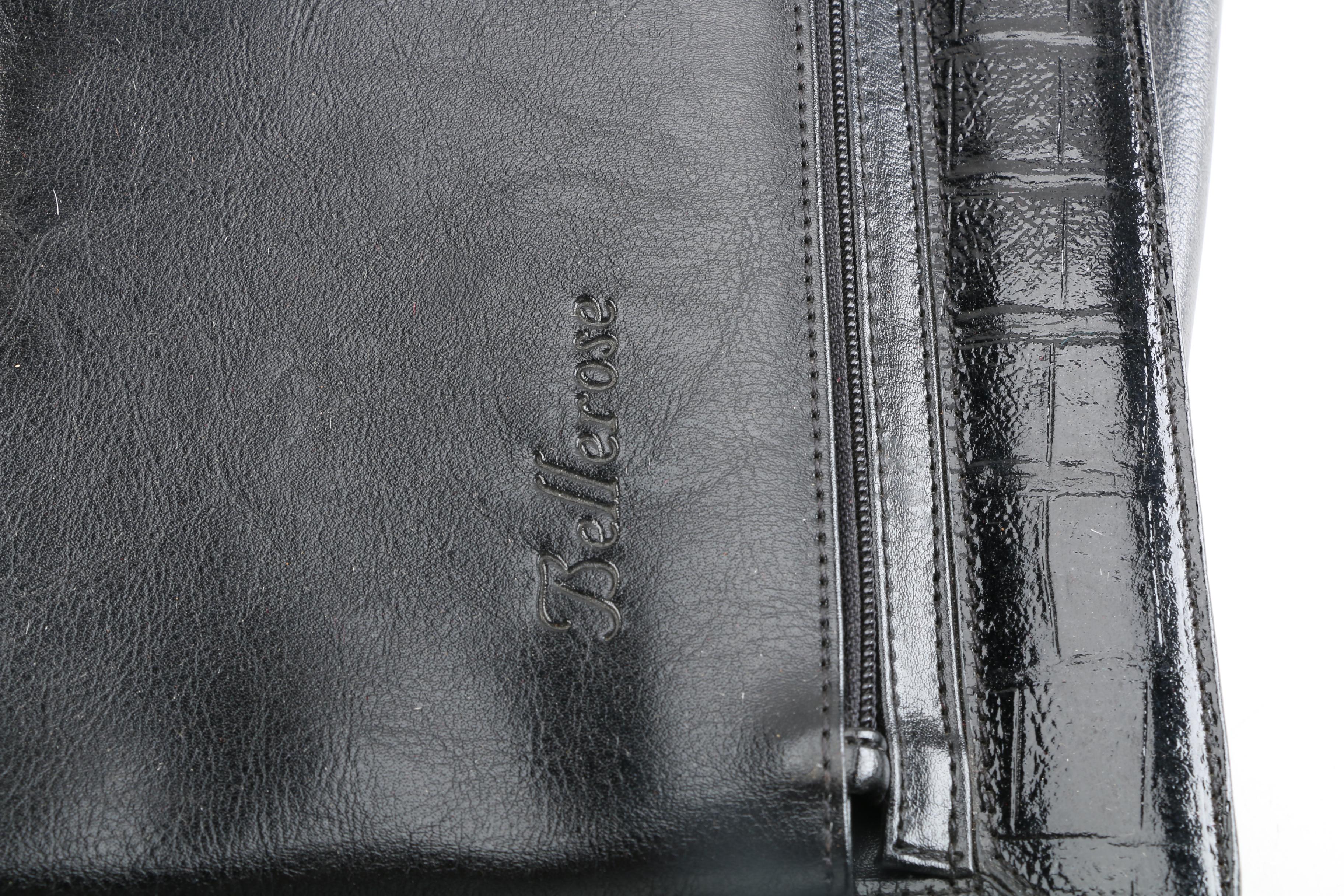 Vintage Leather and Alligator Skin Briefcases