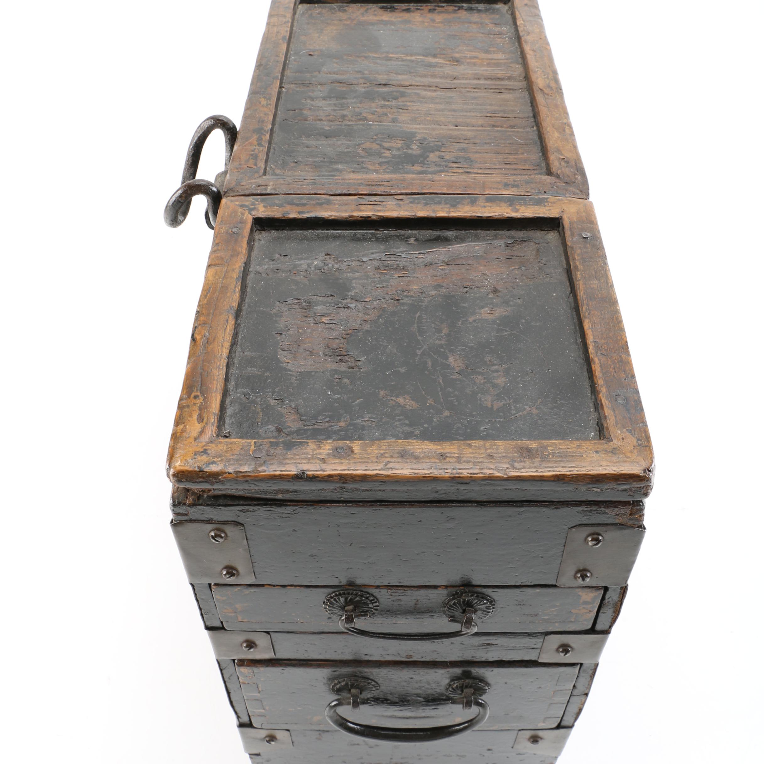 Antique Storage Chest/ Strong Box