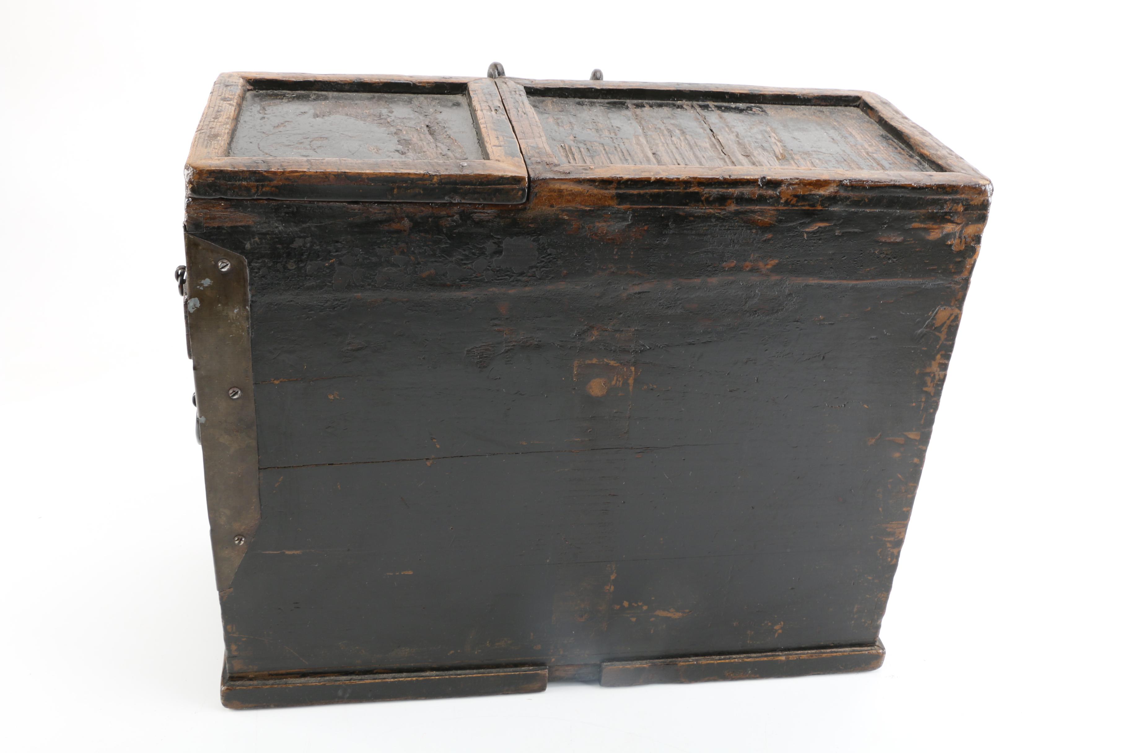 Antique Storage Chest/ Strong Box