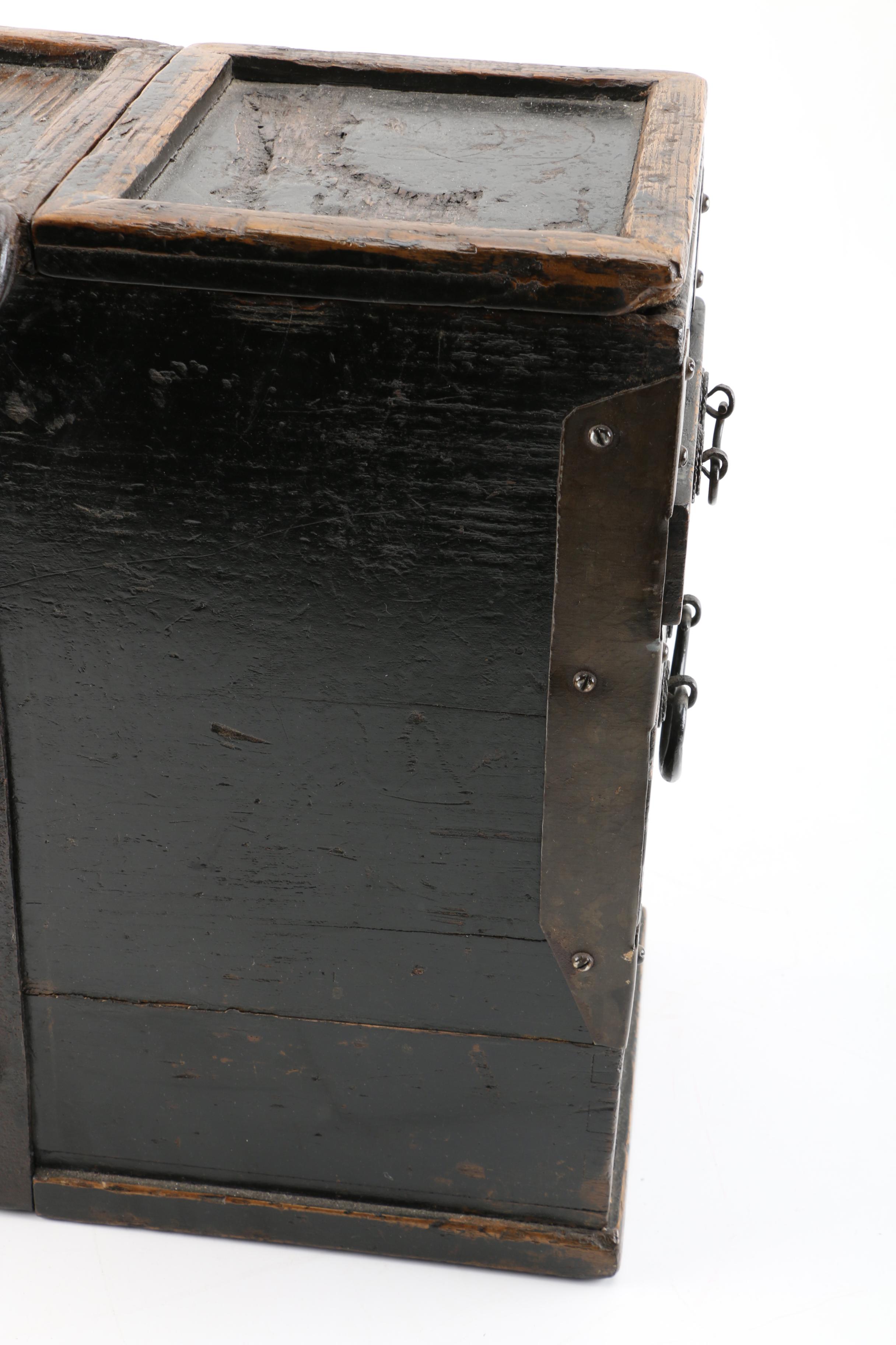 Antique Storage Chest/ Strong Box