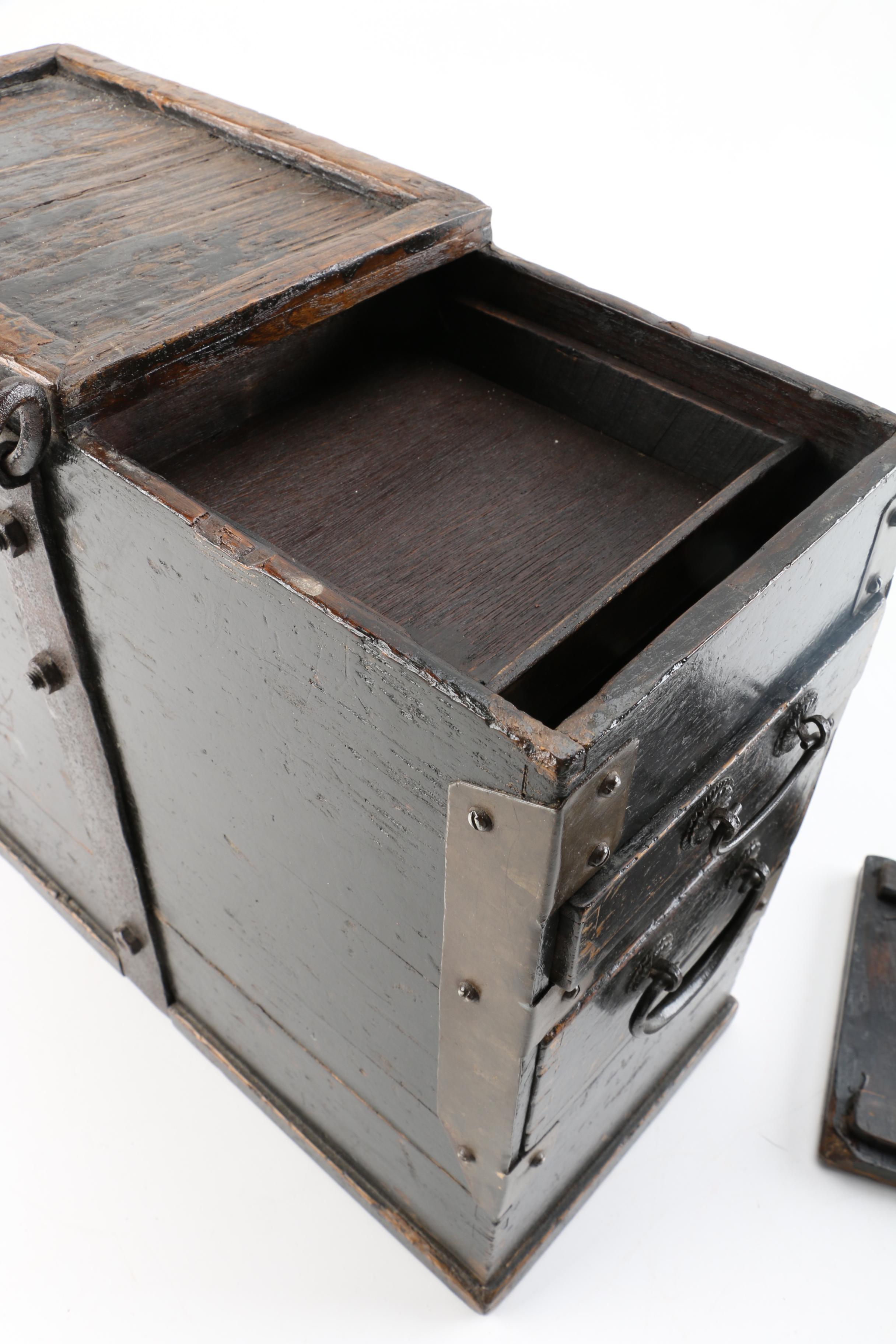 Antique Storage Chest/ Strong Box