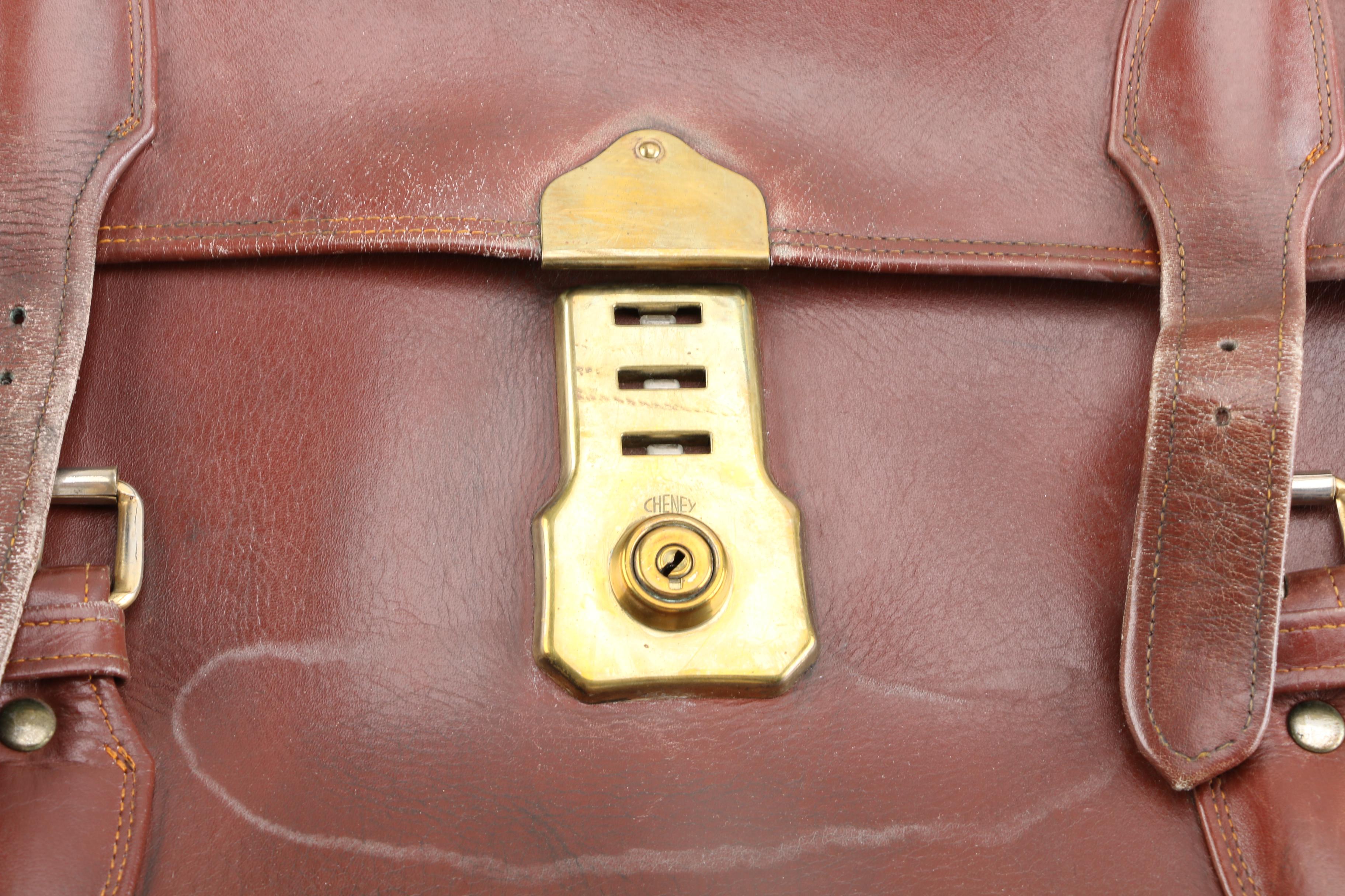 Brown Leather Briefcase