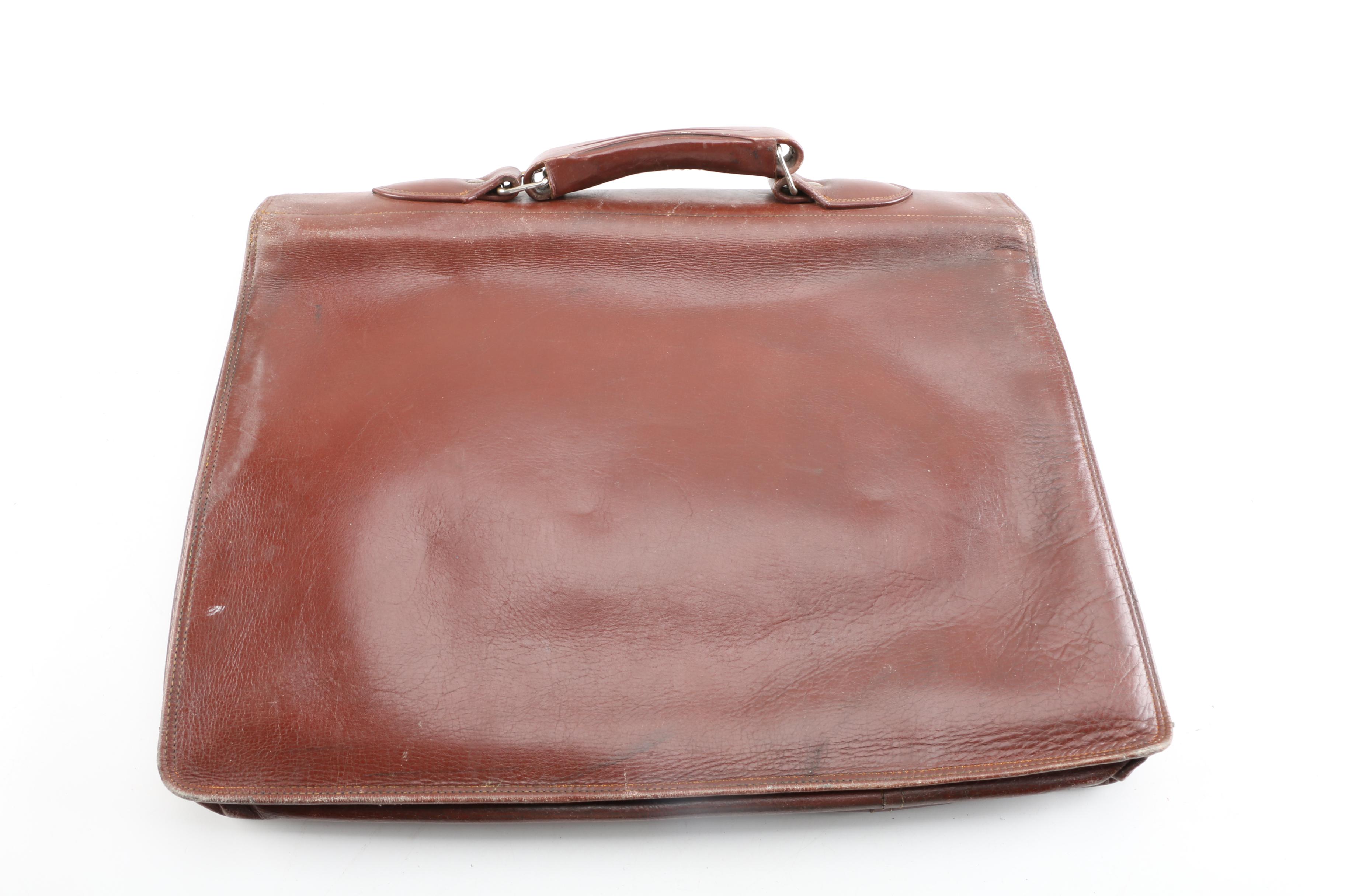 Brown Leather Briefcase