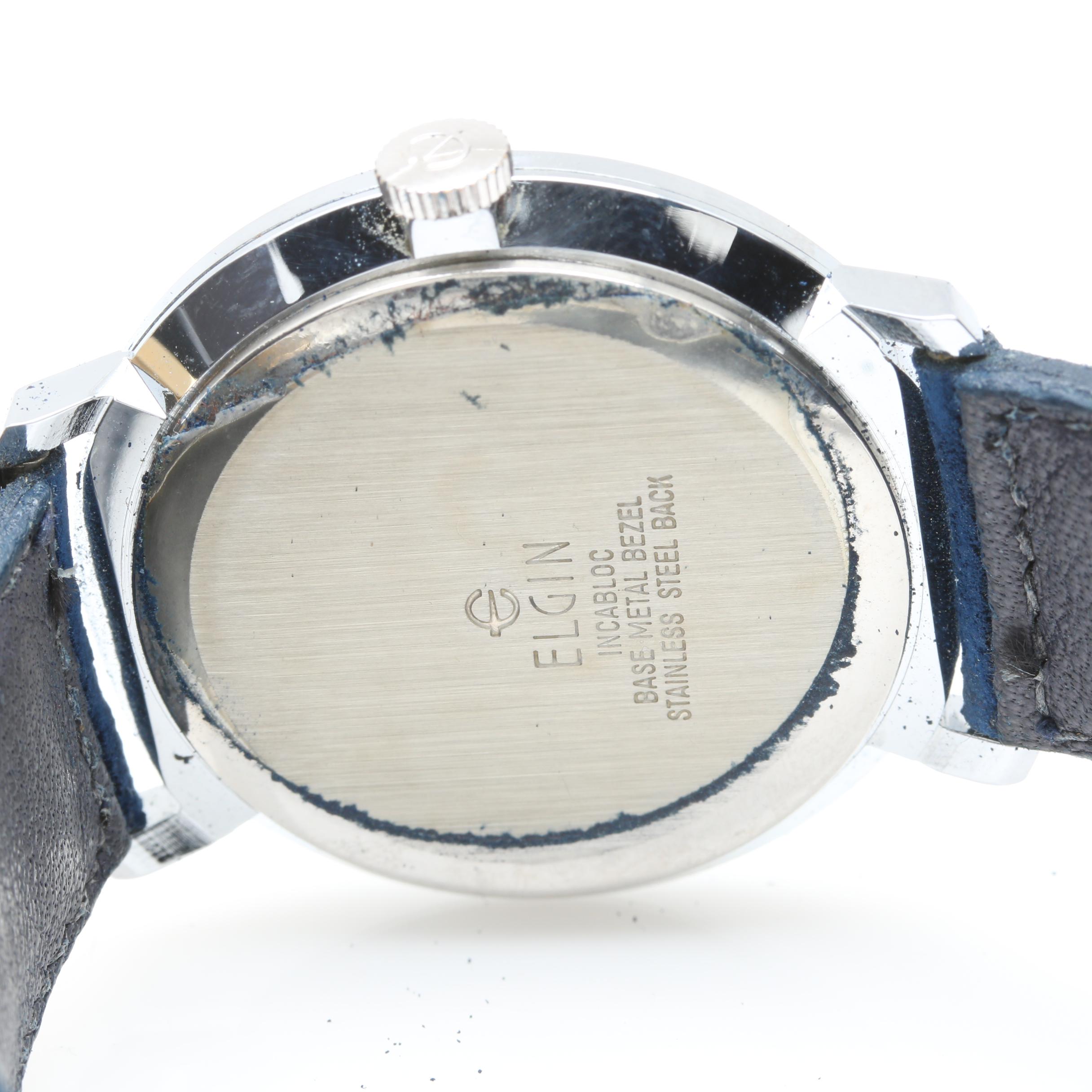 Elgin and Waltham Stainless Steel and Gold Tone Watches