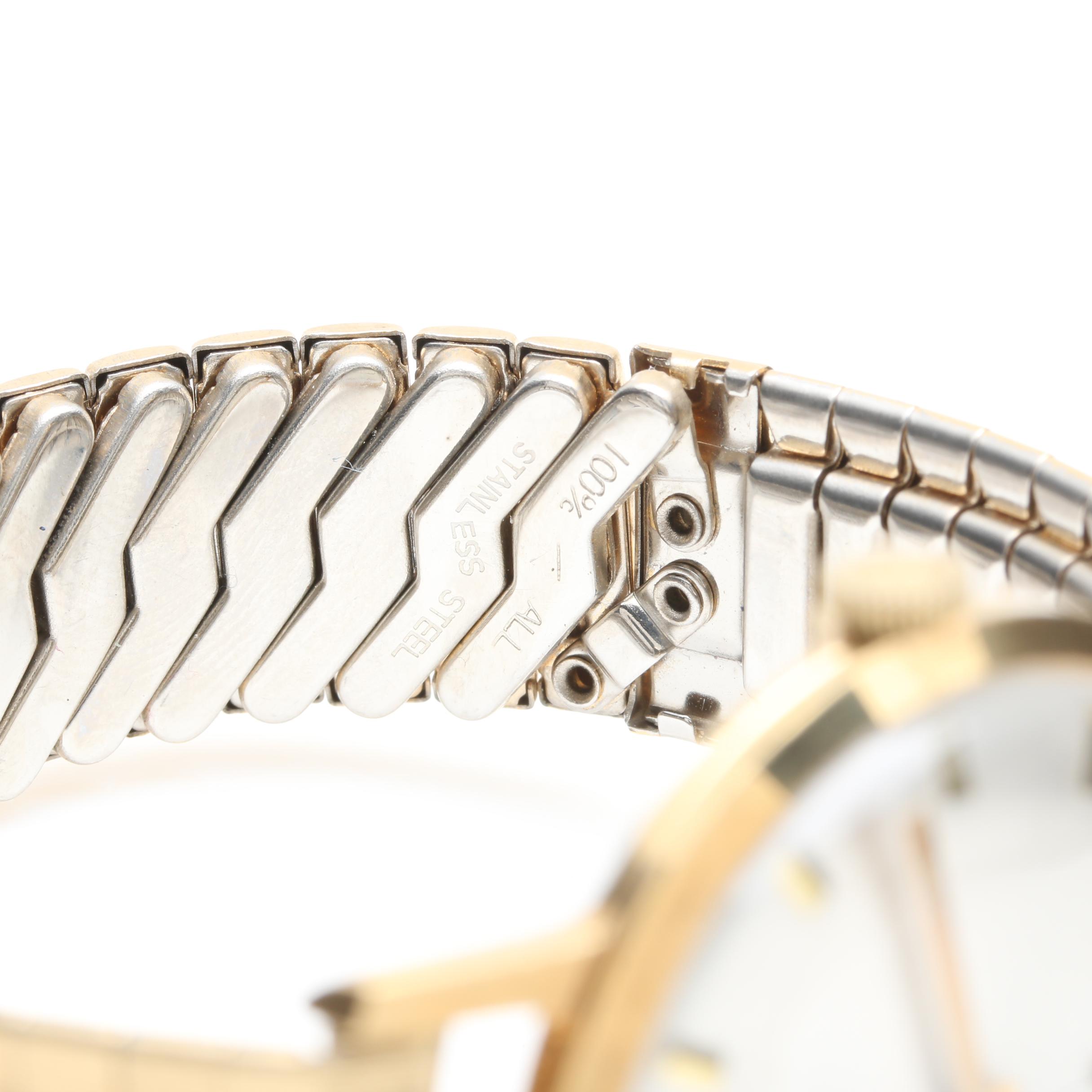 Elgin and Waltham Stainless Steel and Gold Tone Watches