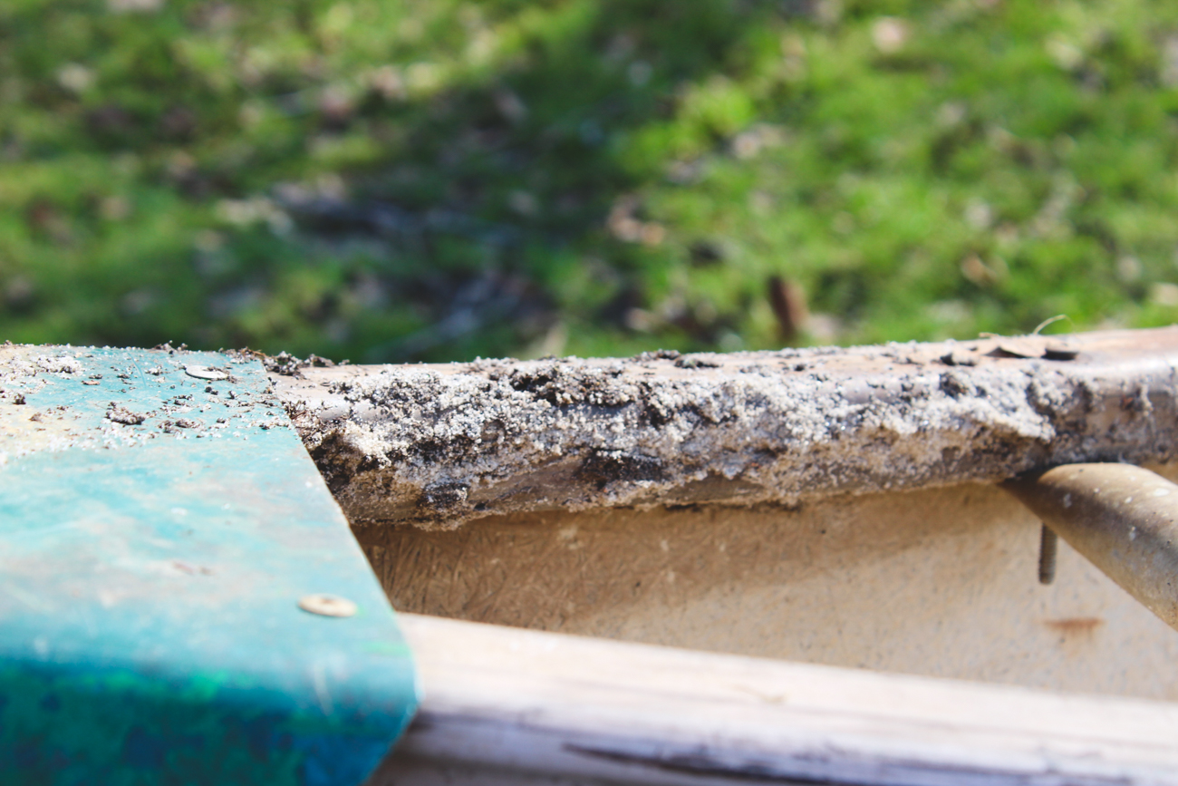 Vintage Apache Fiberglass Canoe