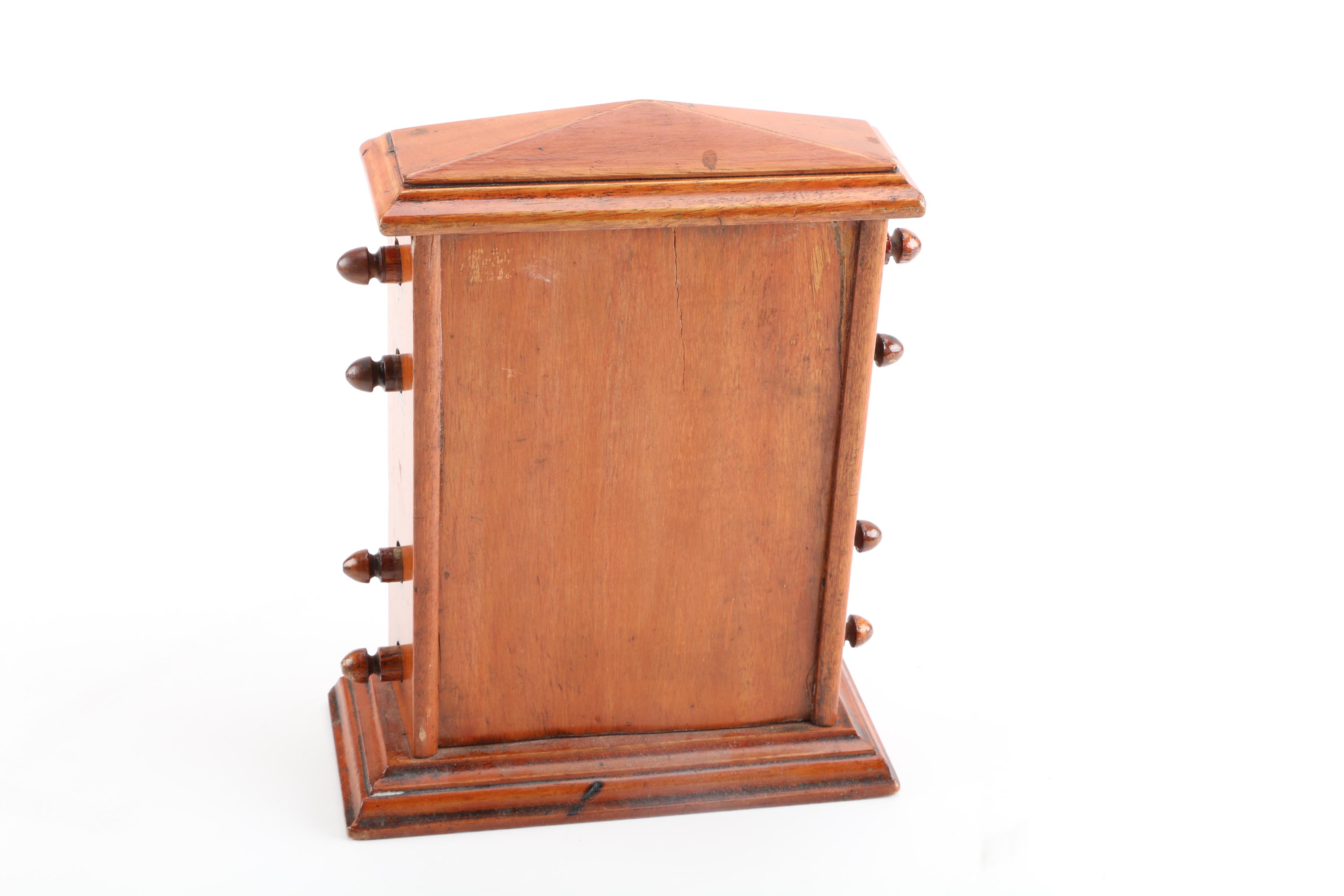 Antique Mahogany Perpetual Calendar