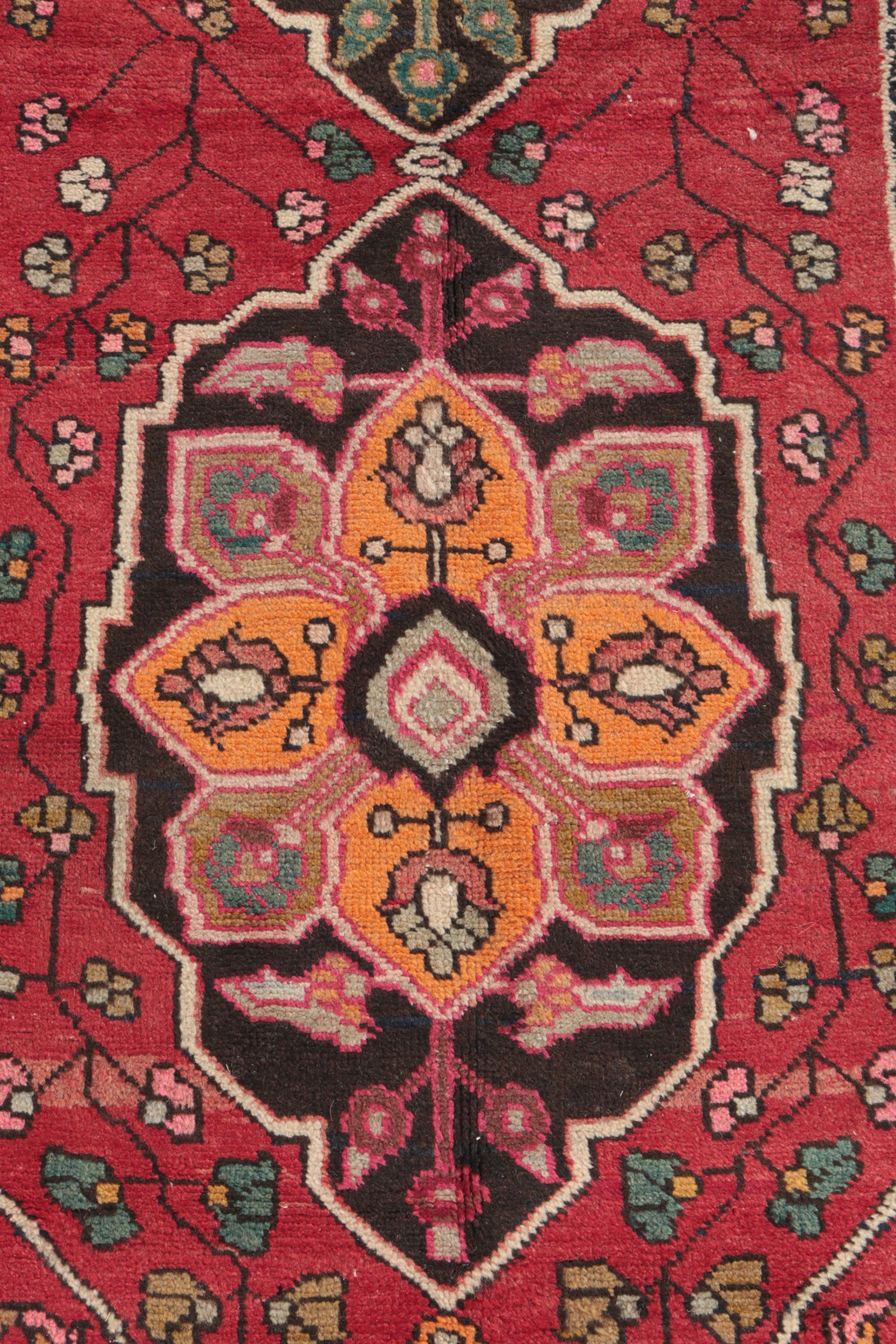 Hand-Knotted Persian Wool Carpet Runner