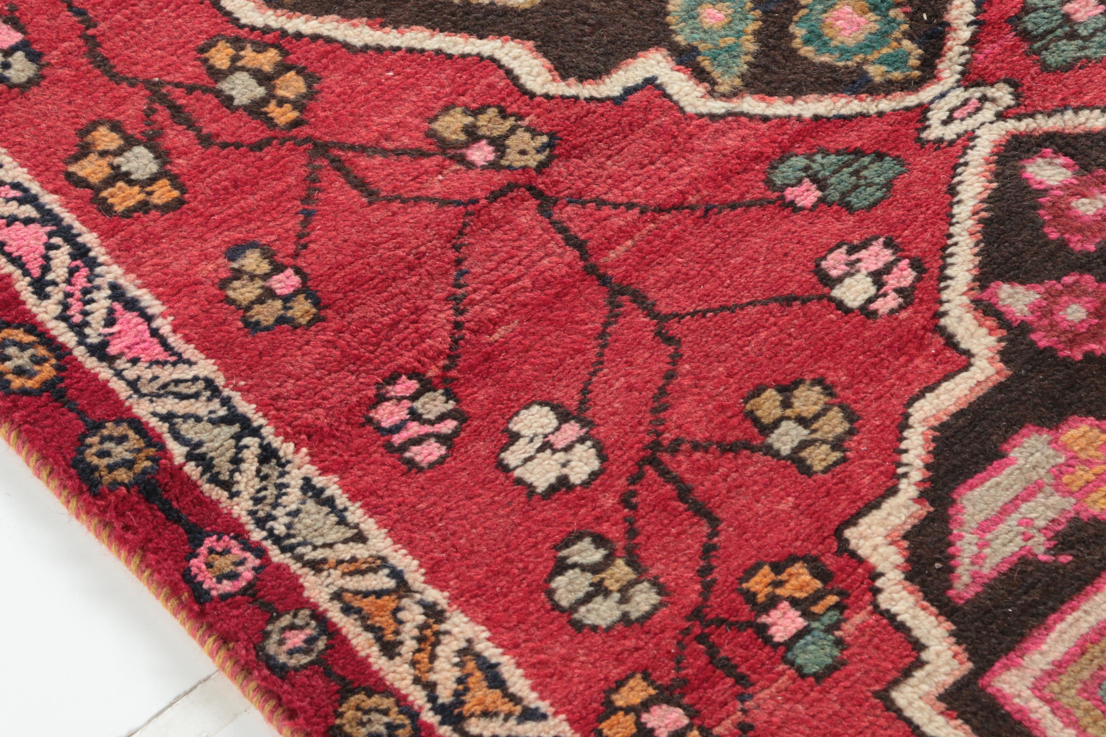 Hand-Knotted Persian Wool Carpet Runner