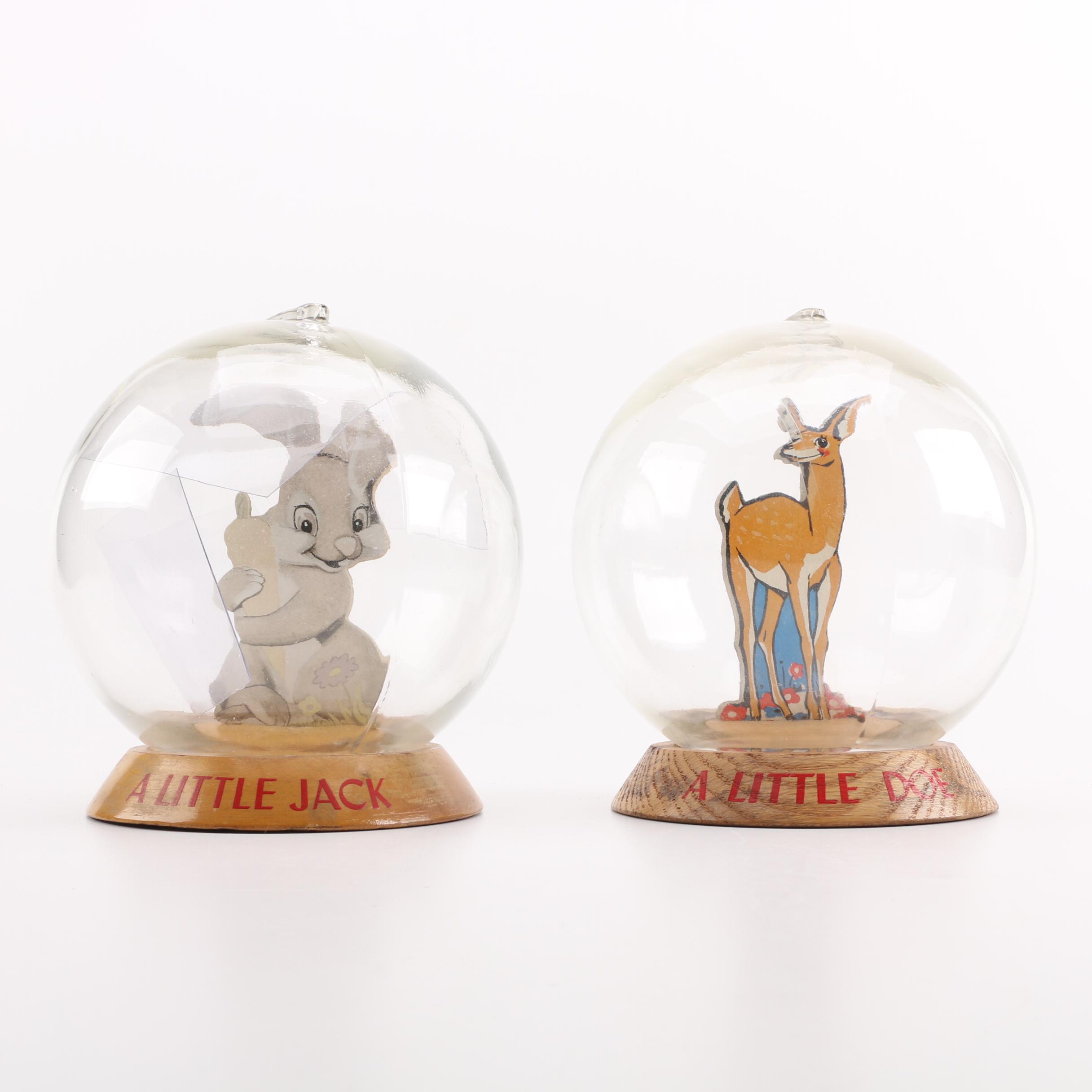 Glass Dome Coin Banks