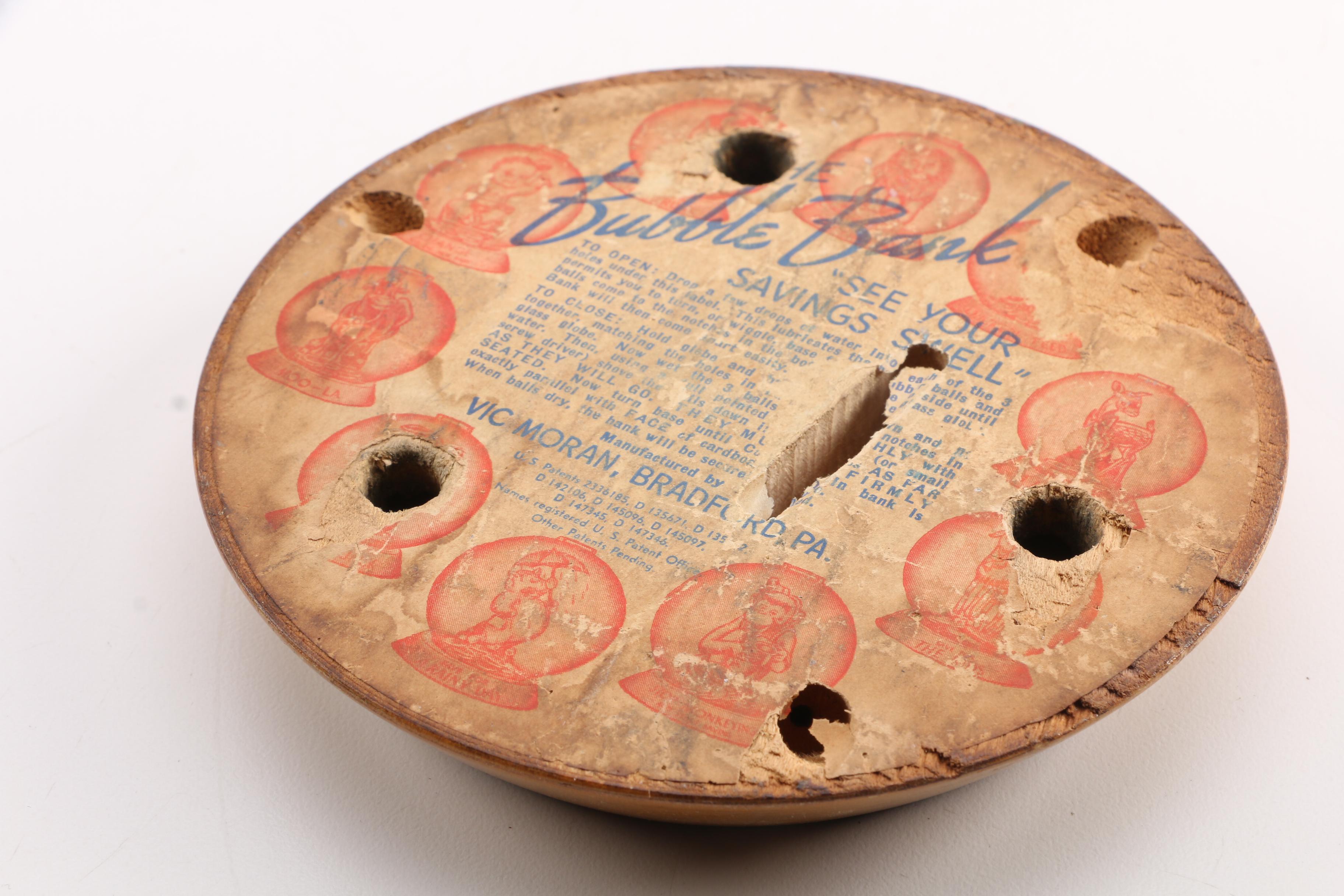 Glass Dome Coin Banks