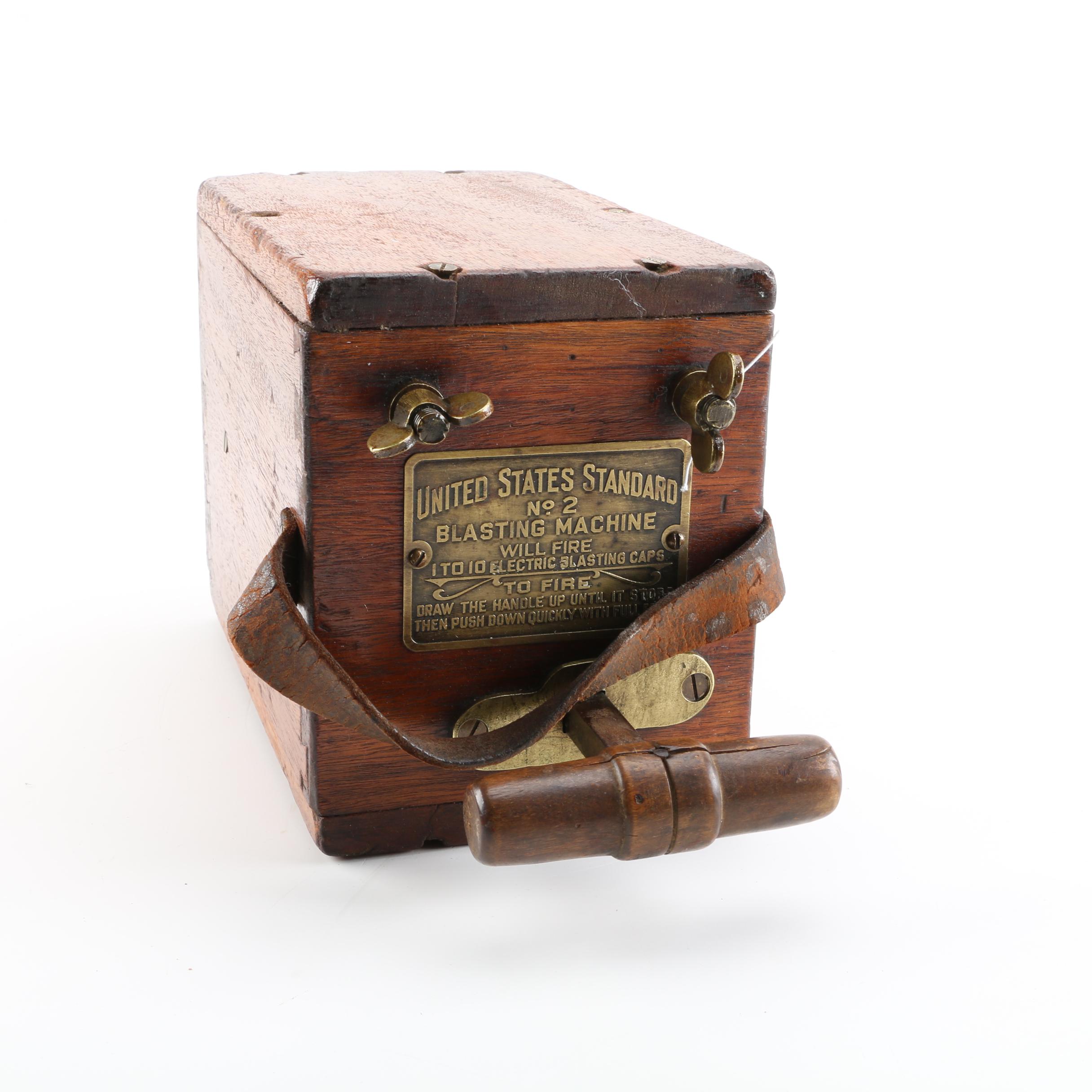 United States Standard No. 2 Blasting Machine