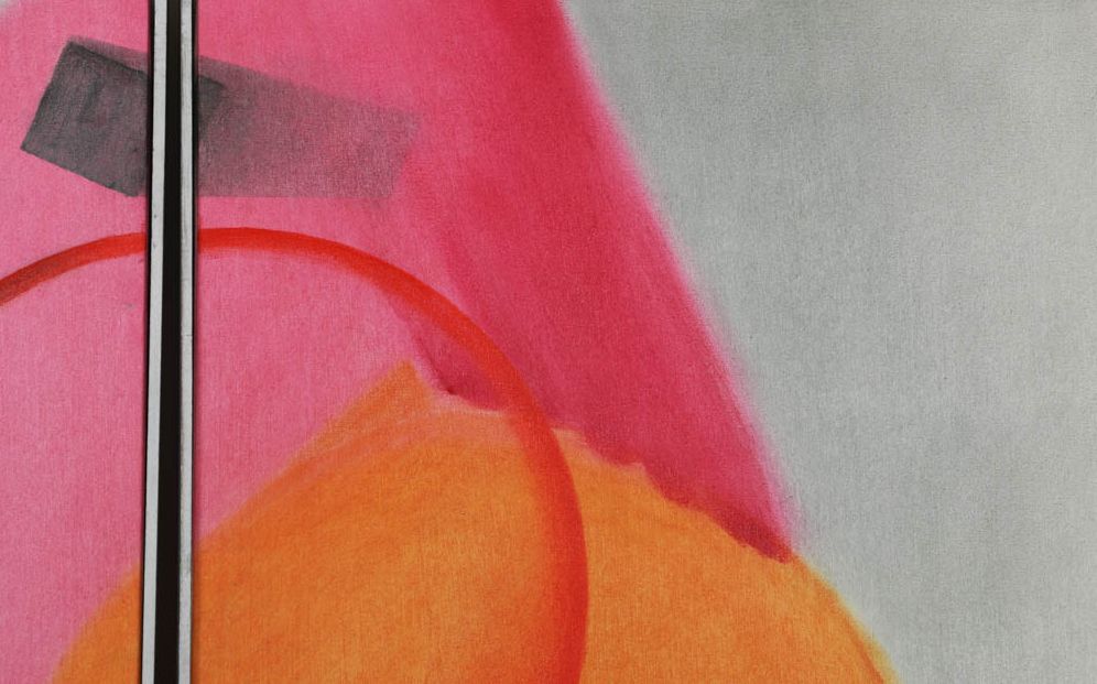 Beth Hertz Oil Painting Diptych "Collapse of a Clown"