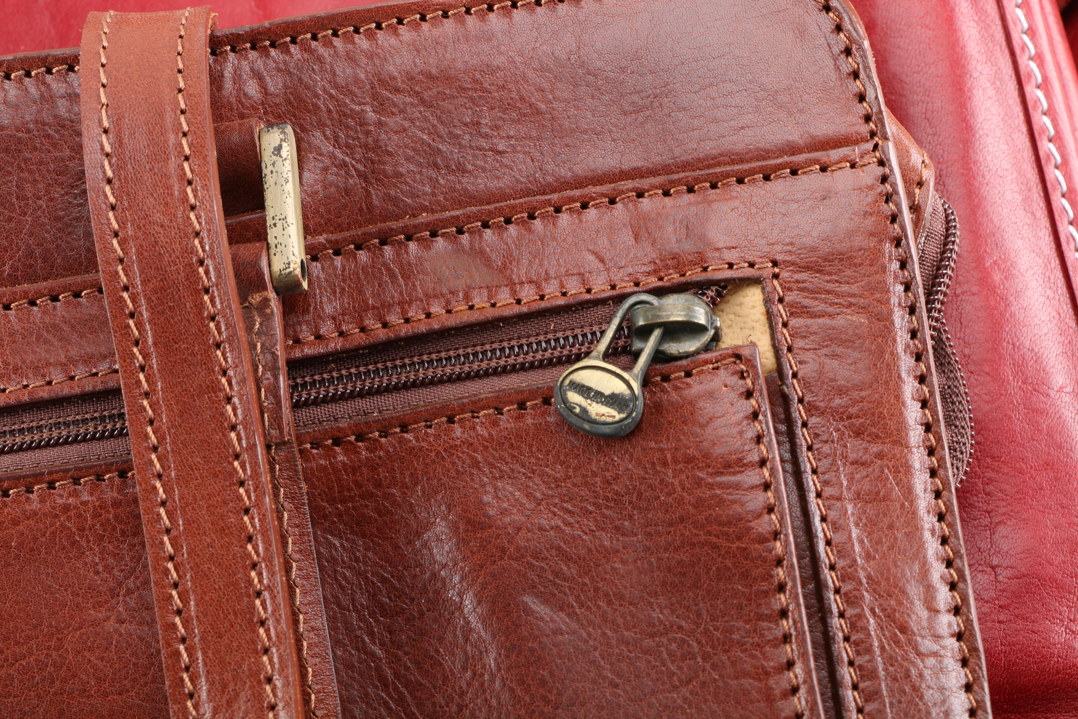 Leather Briefcases and Shoulder Bags