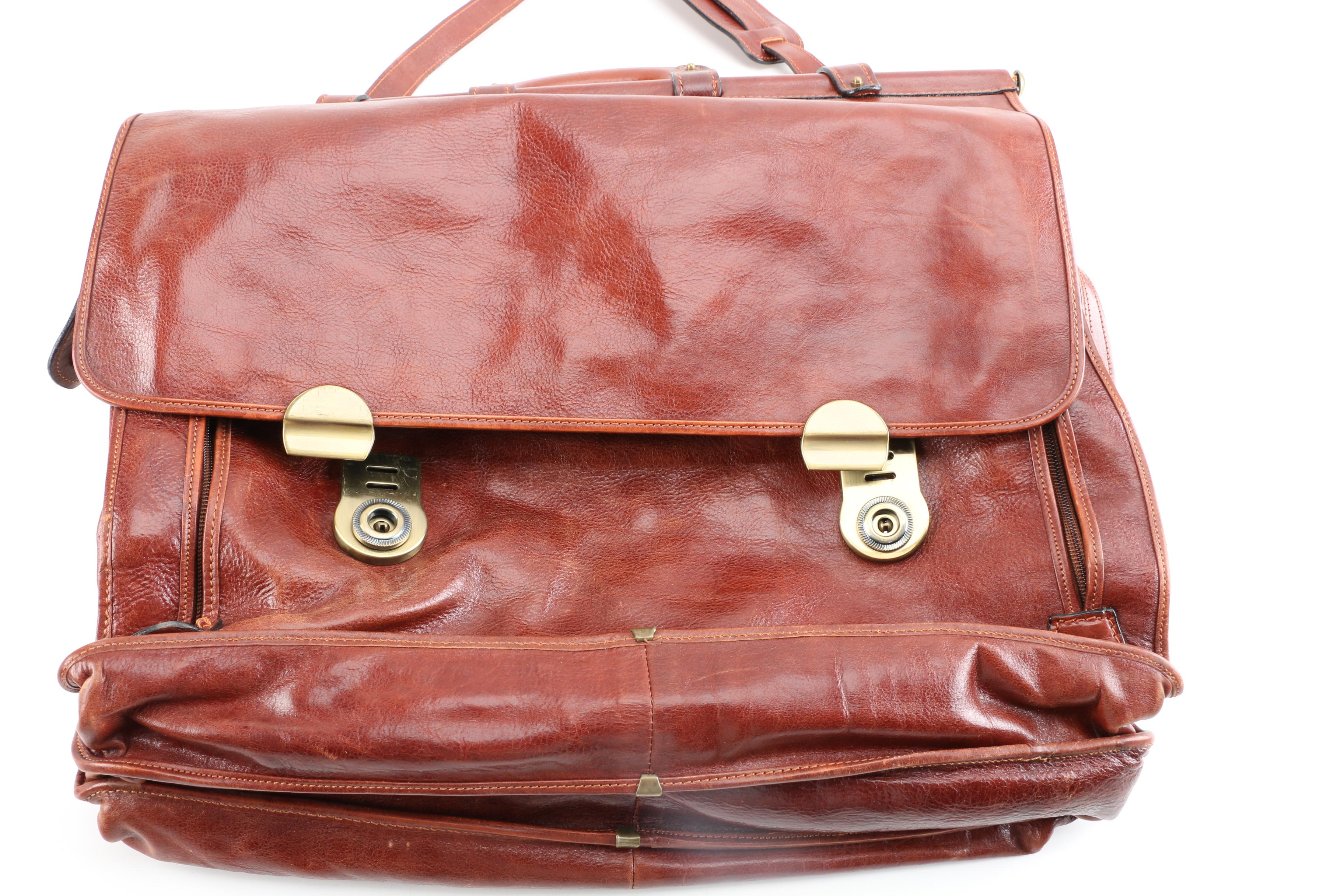 Leather Briefcases and Shoulder Bags