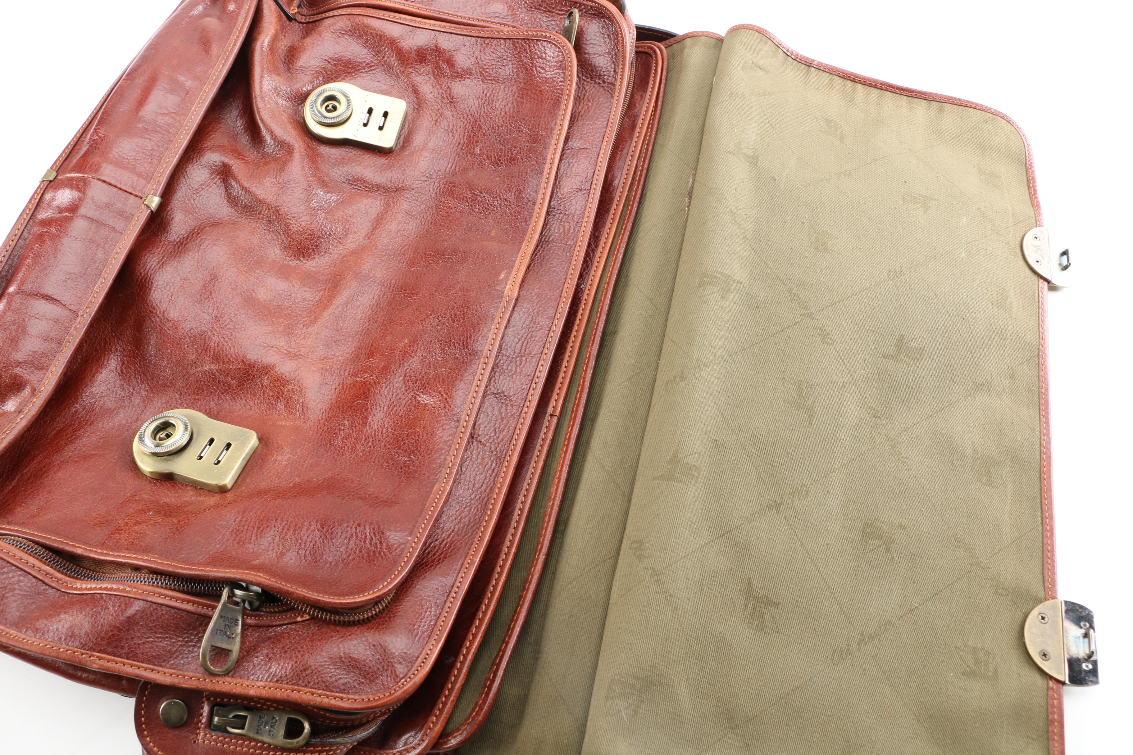 Leather Briefcases and Shoulder Bags