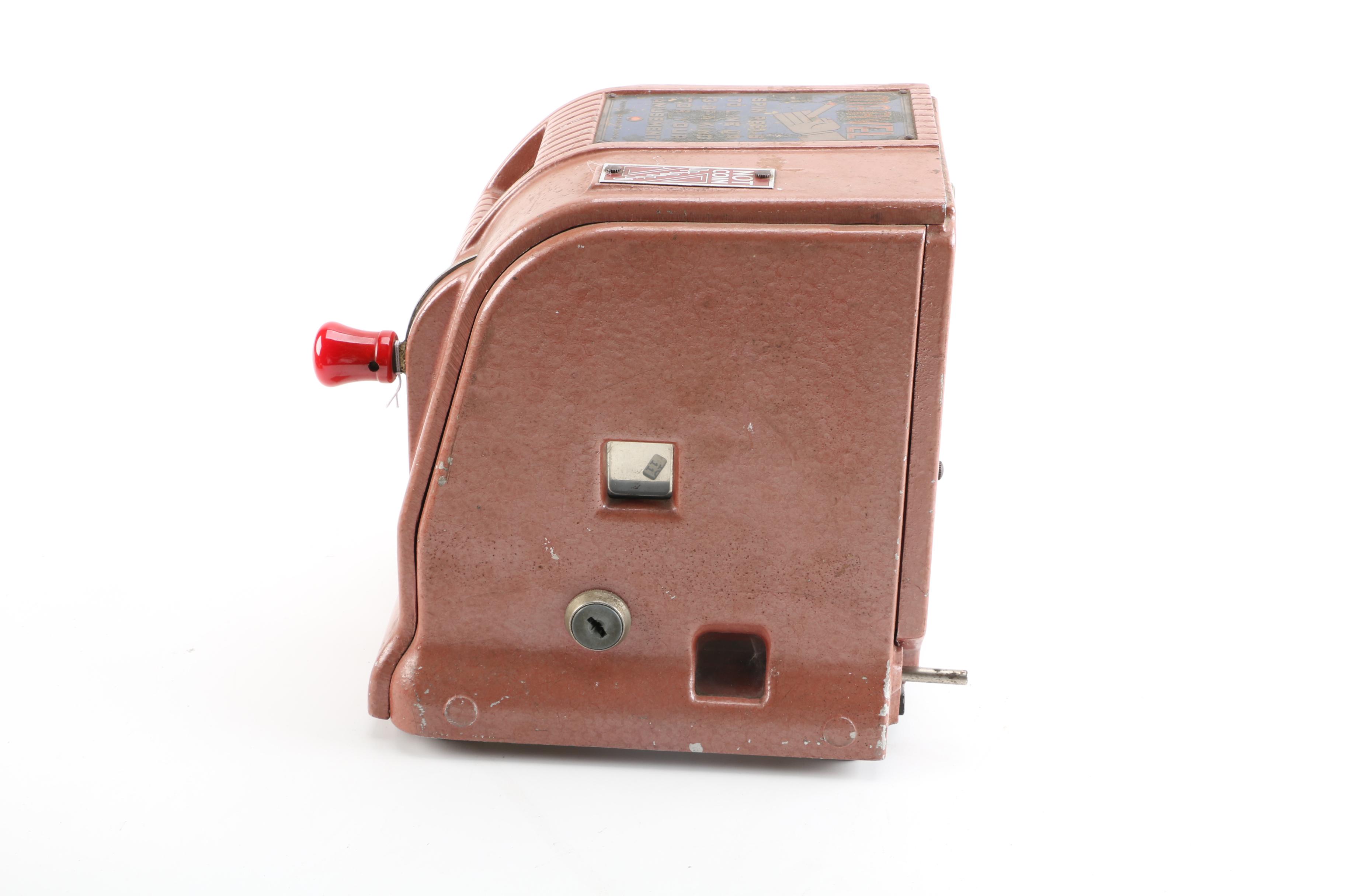 Vintage Marvel Cigarette Slot Machine