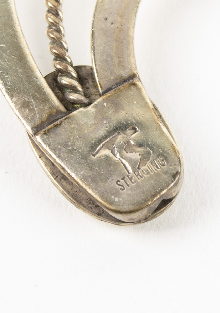 Tommy Singer Sterling Silver Squash Blossom Necklace