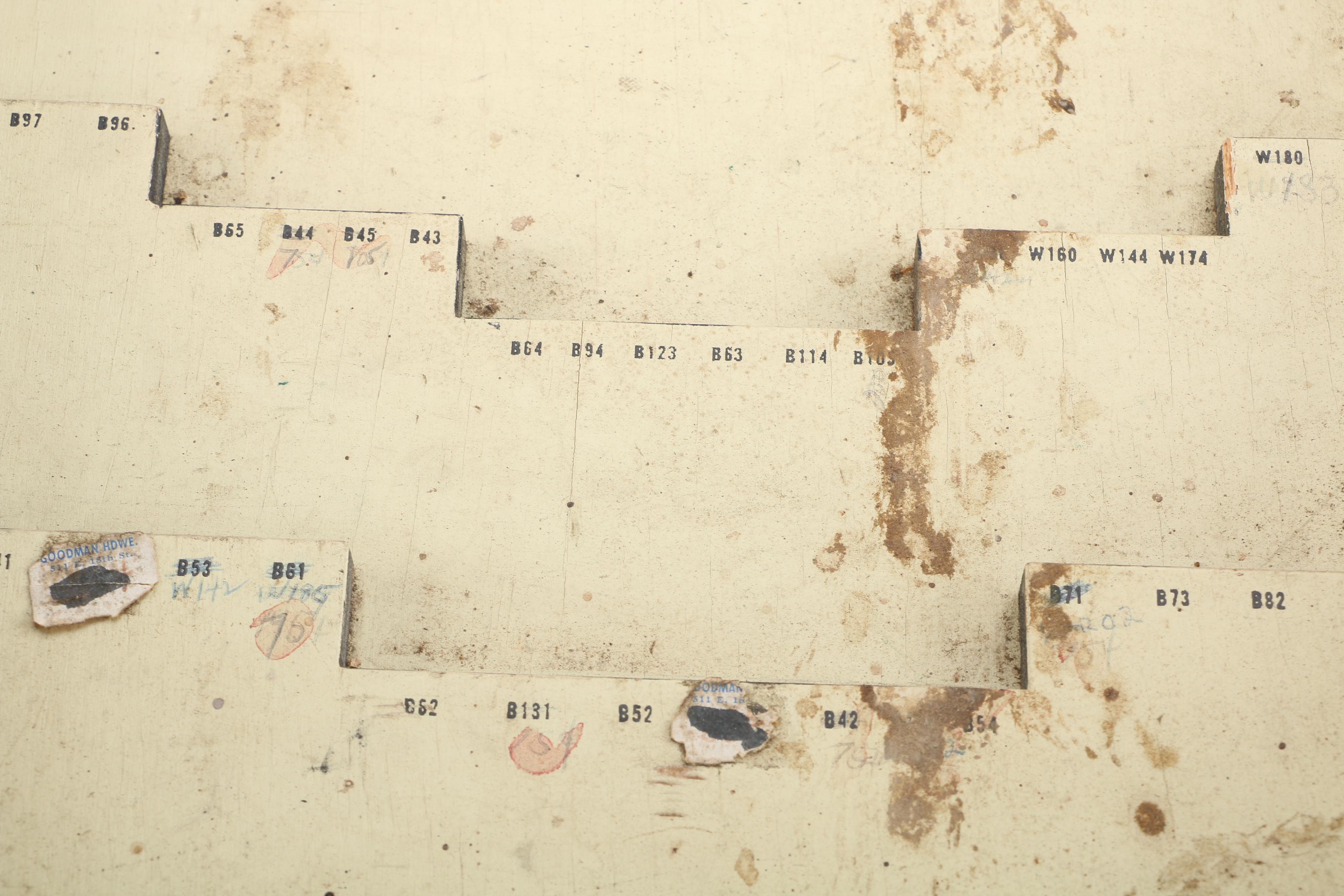 Norton Abrasives Display Case