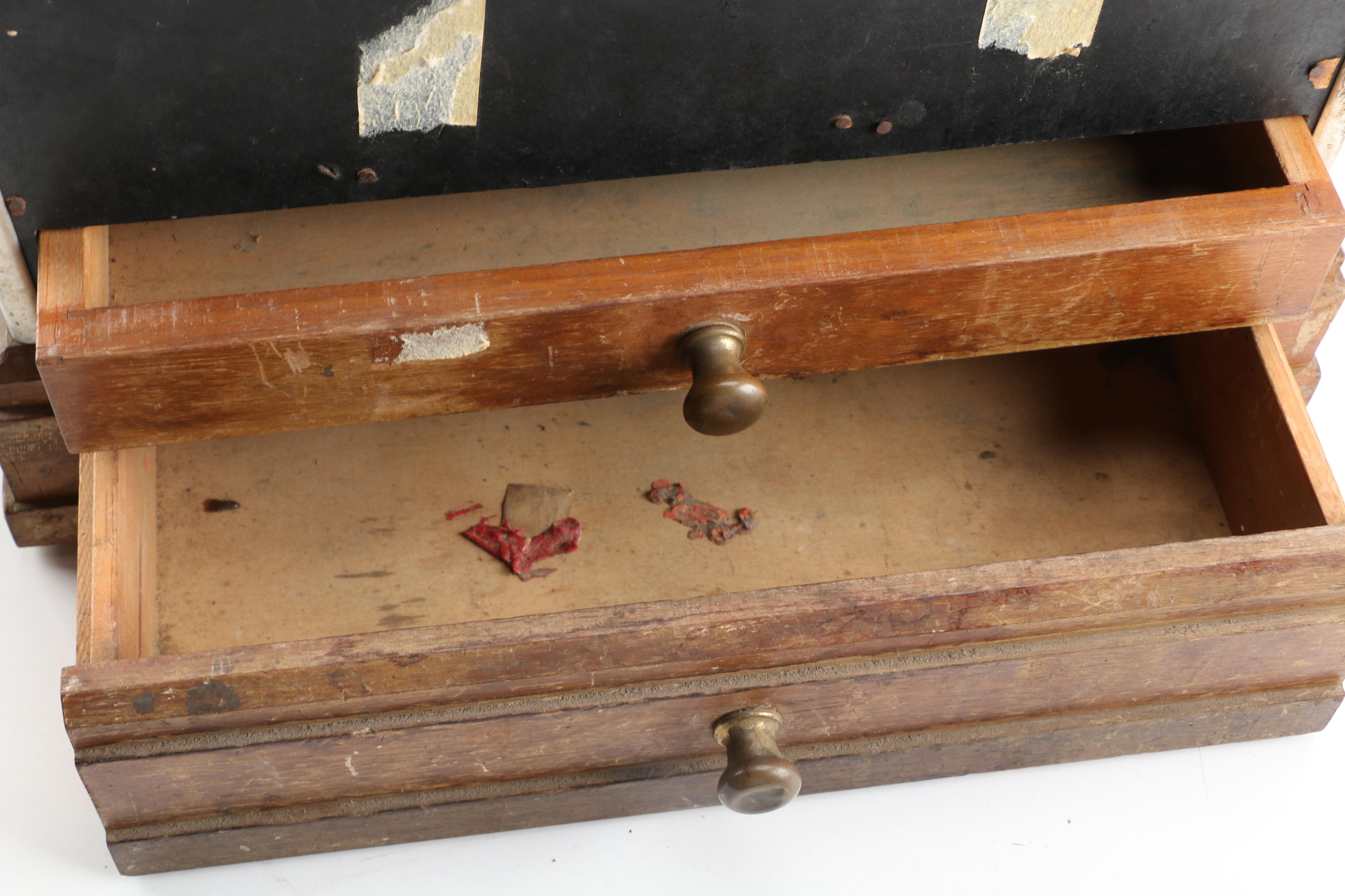 Norton Abrasives Display Case