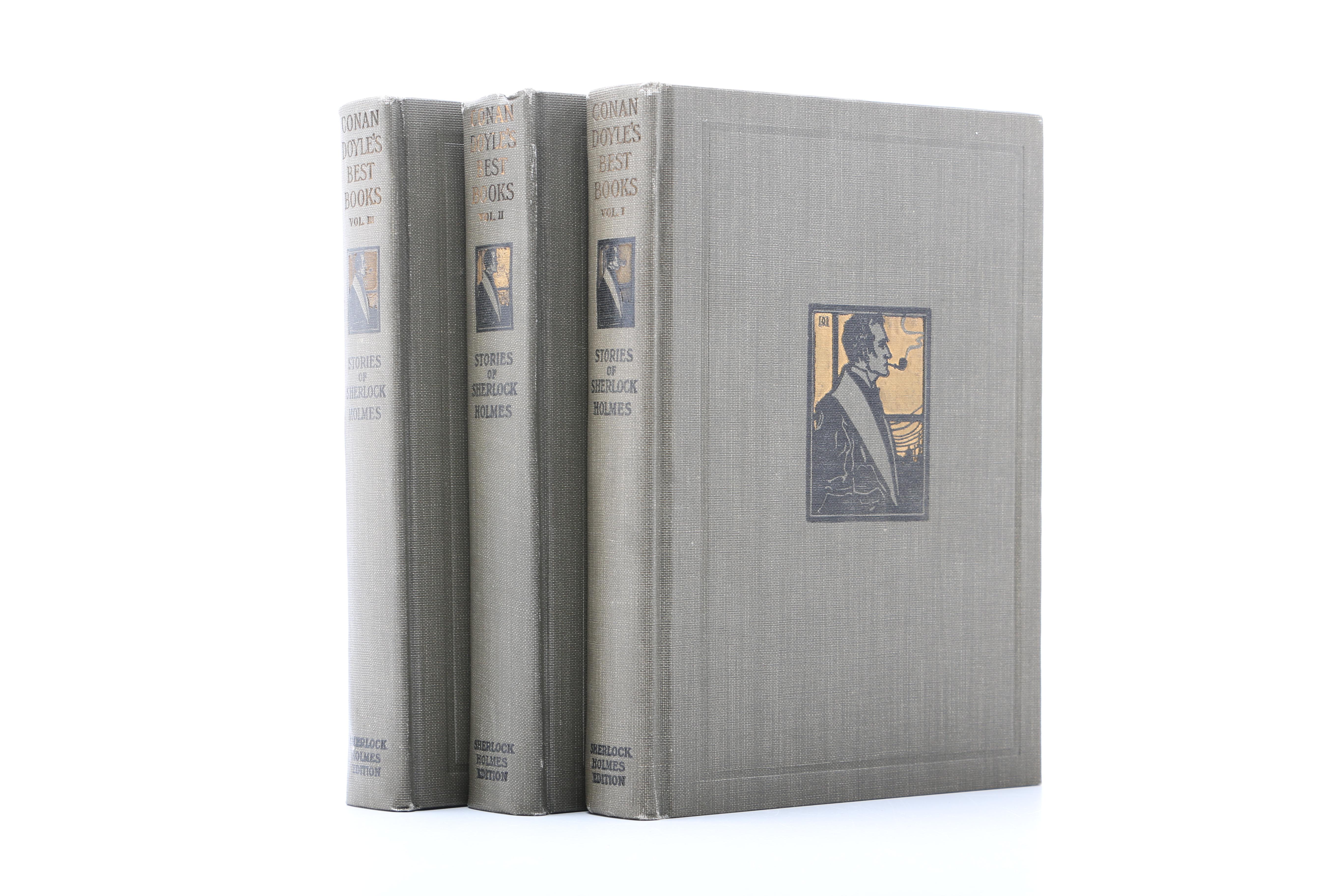 Sherlock Holmes Books Including 1930 "Complete Sherlock Holmes" Memorial Edition