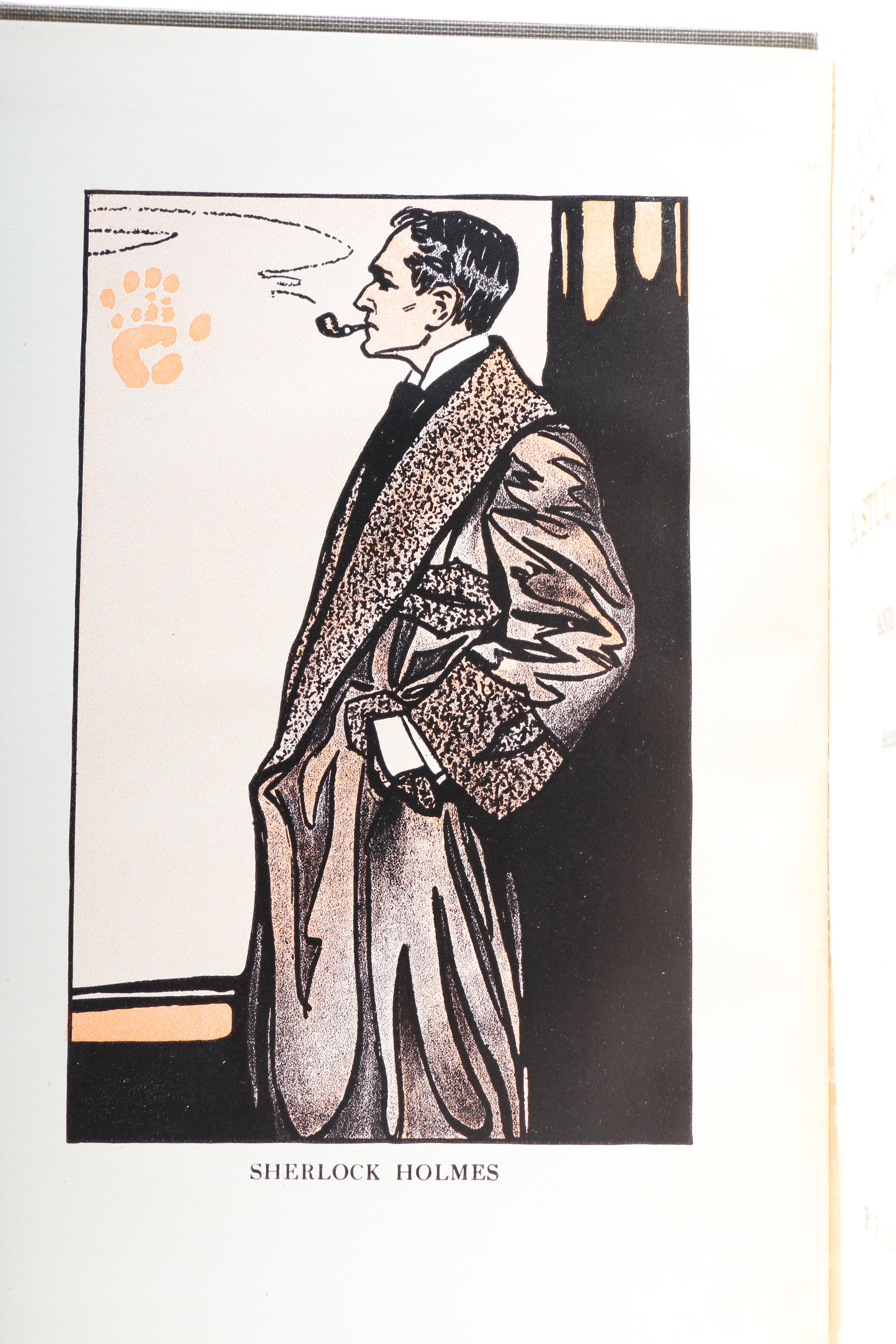 Sherlock Holmes Books Including 1930 "Complete Sherlock Holmes" Memorial Edition