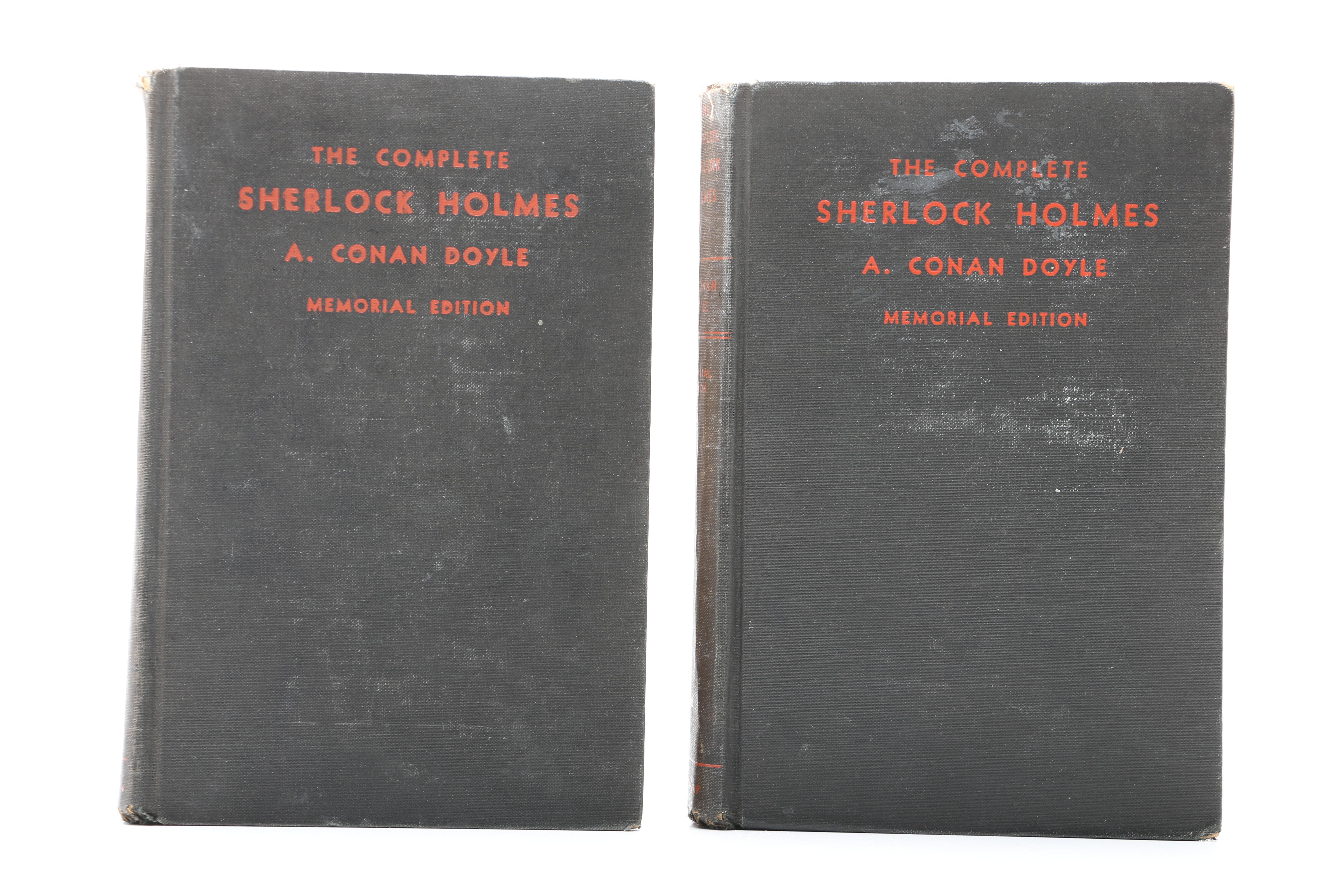 Sherlock Holmes Books Including 1930 "Complete Sherlock Holmes" Memorial Edition