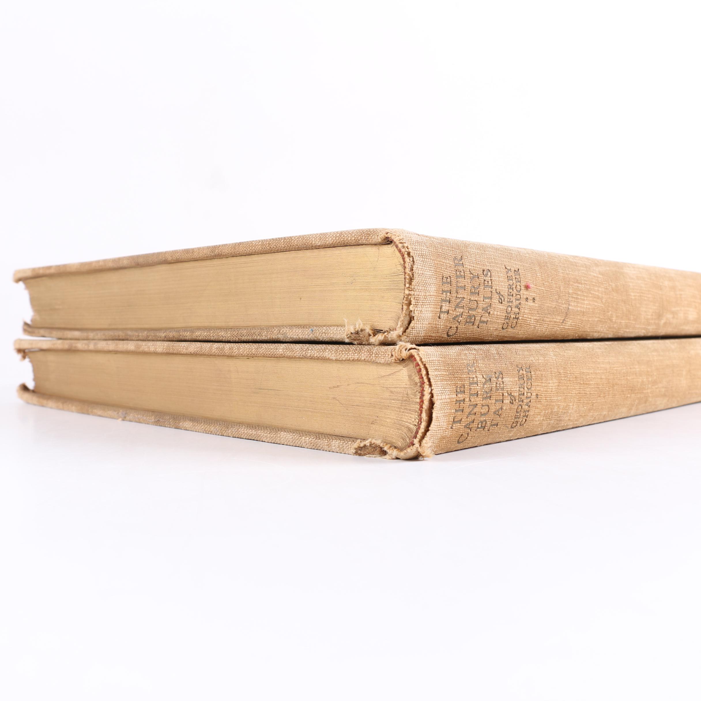 1930 Rockwell Kent Signed Limited Edition "The Canterbury Tales"