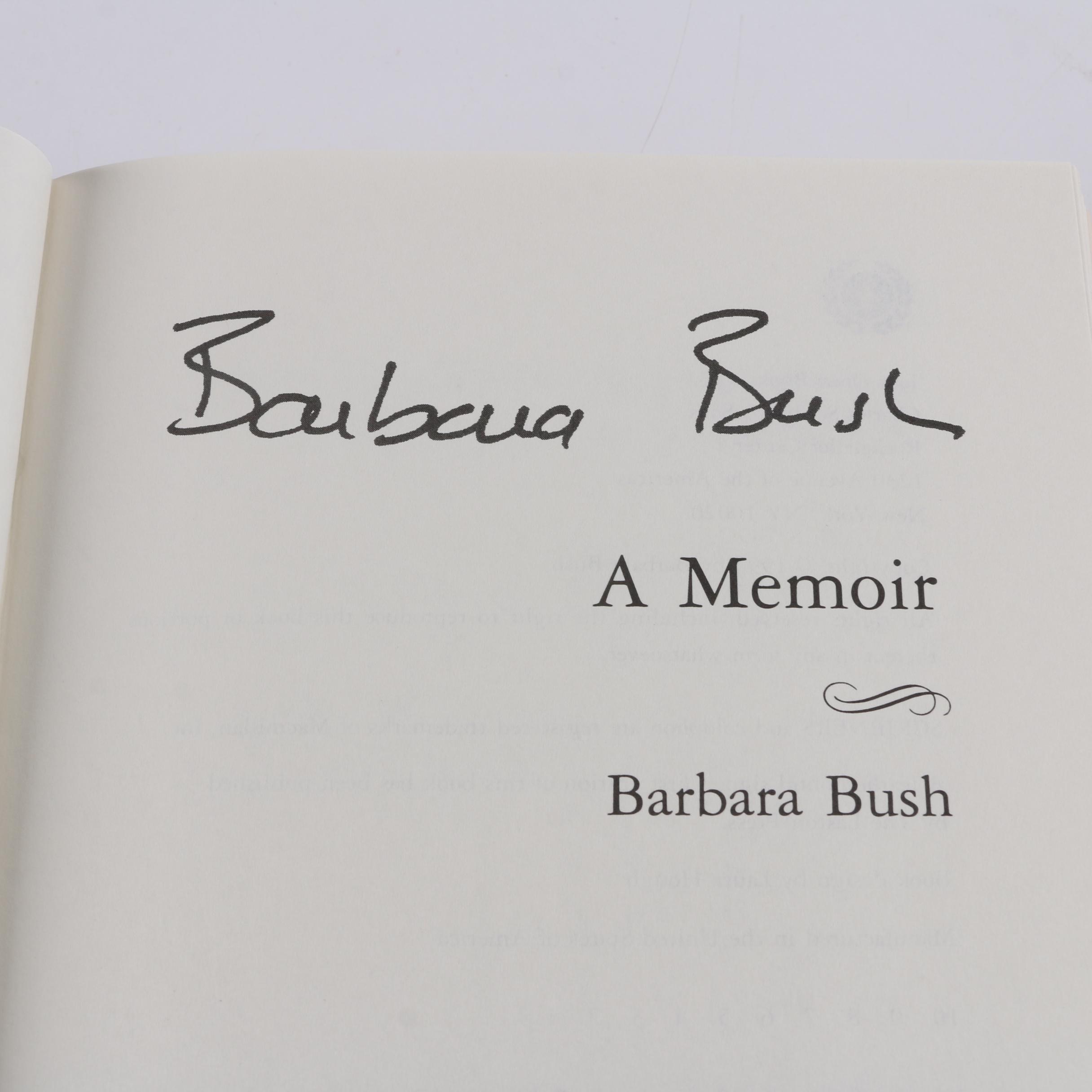 1994 First Printing "A Memoir" by Barbara Bush