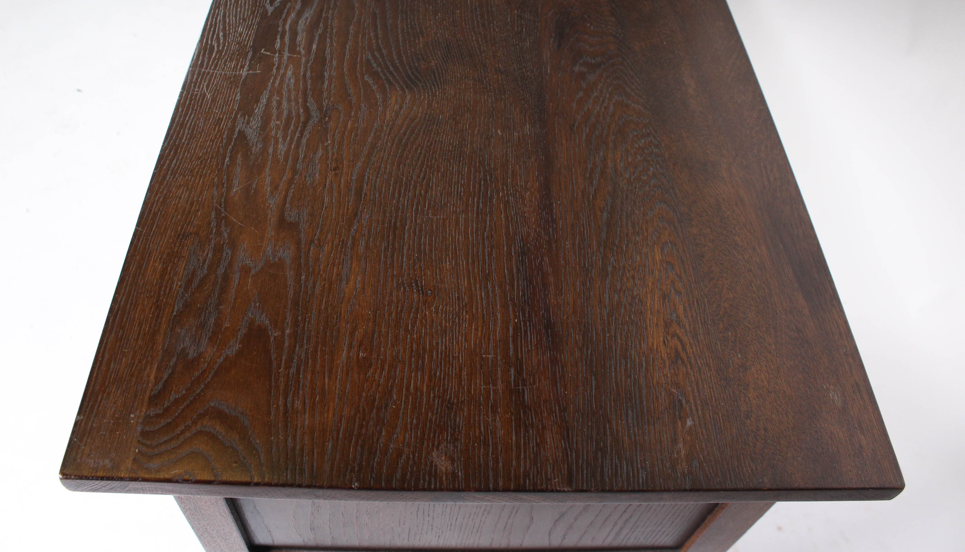 Stained Oak Craftsman Style Buffet