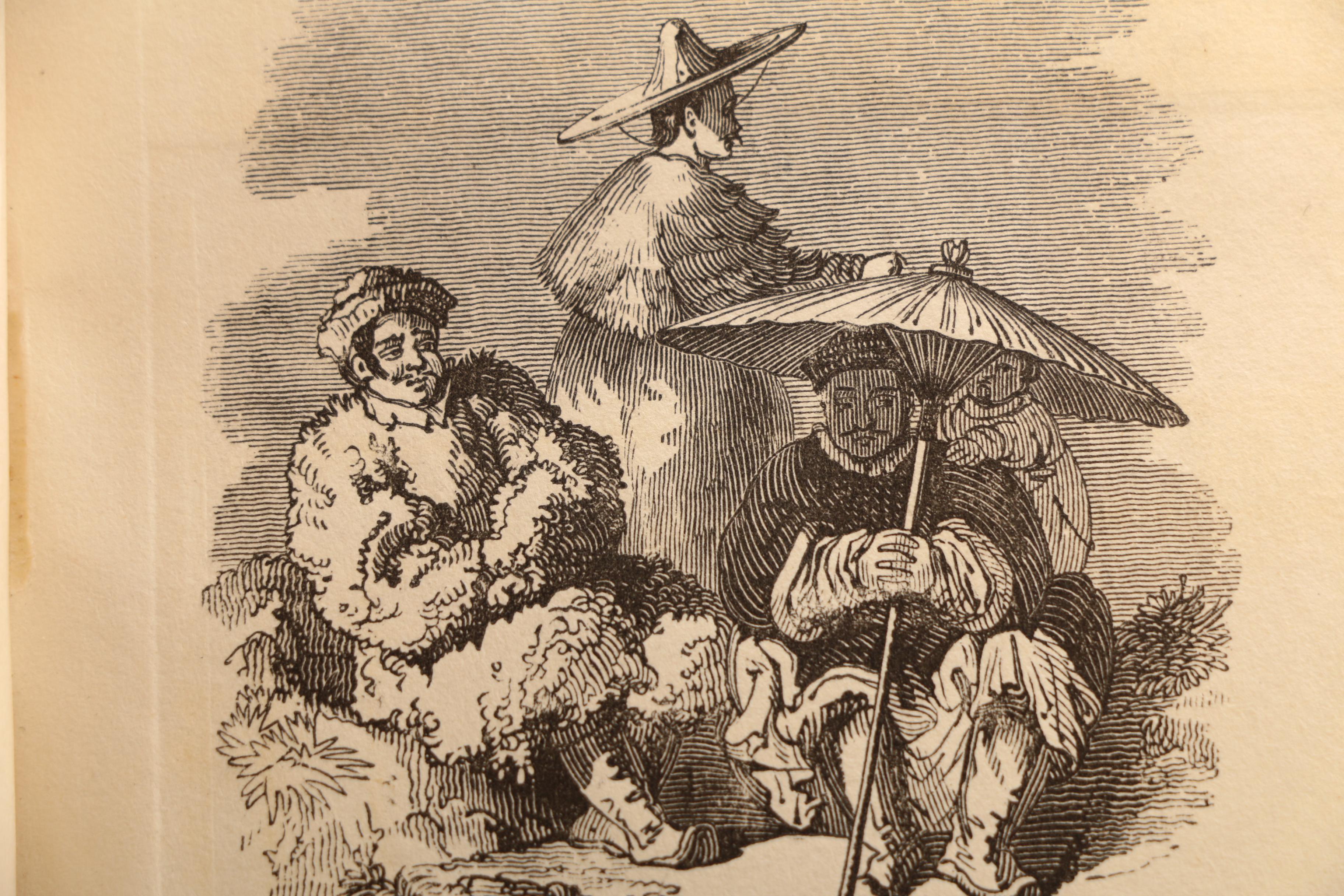 1836 Three Volume "An Historical and Descriptive Account of China"