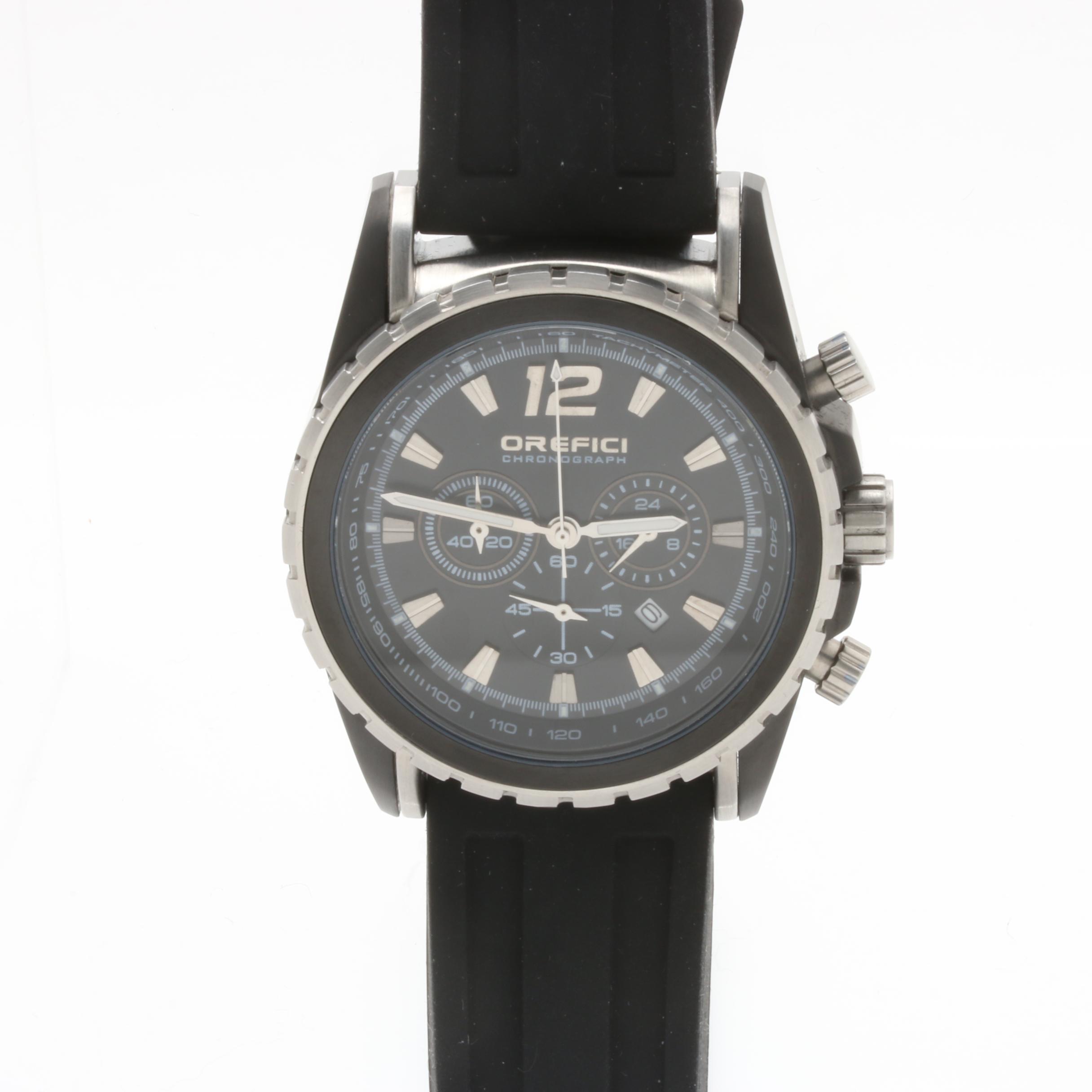 Orefici Stainless Steel Chronograph Watch