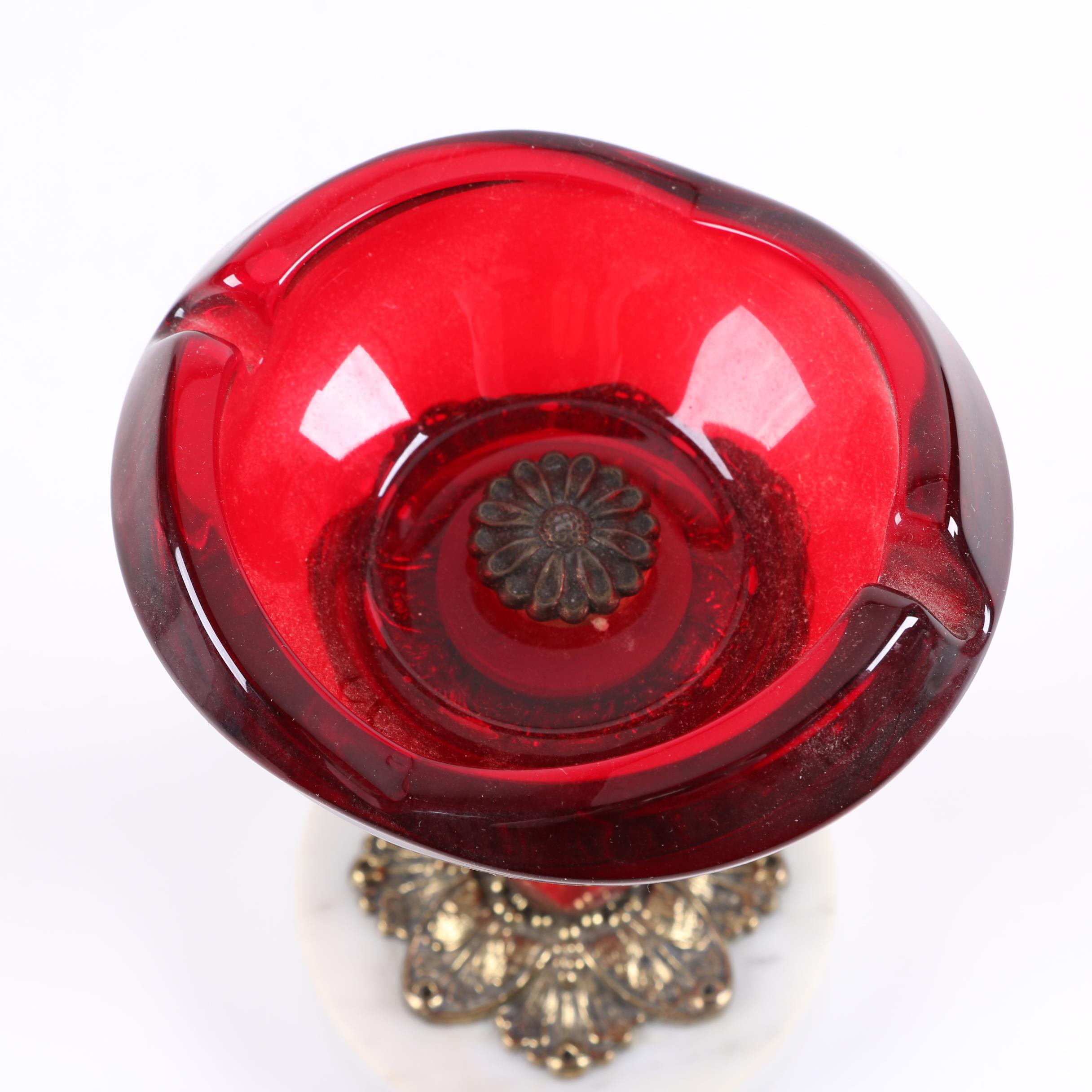 Tabletop Pillar Ash Receiver