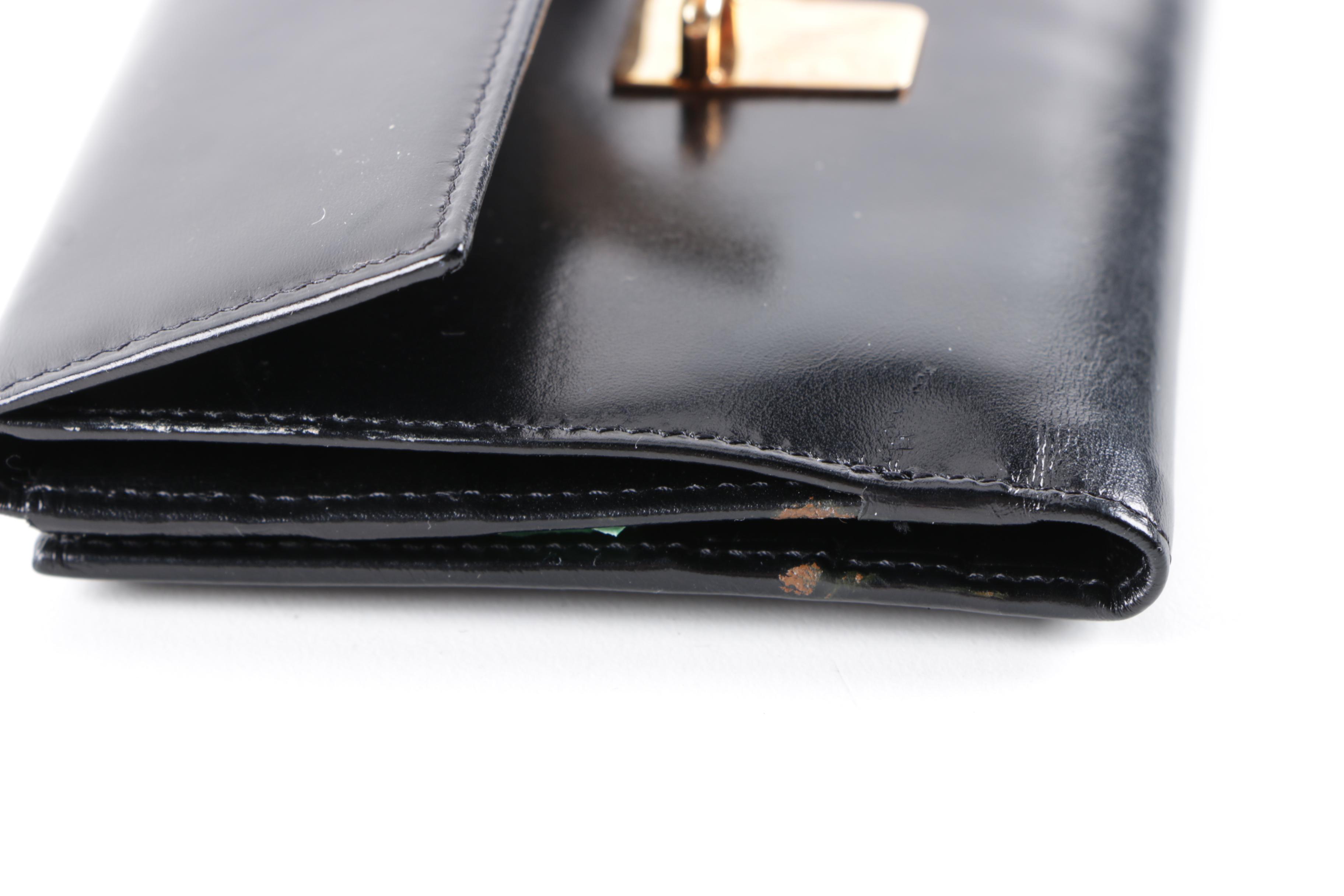 Prada Black Leather Wallet