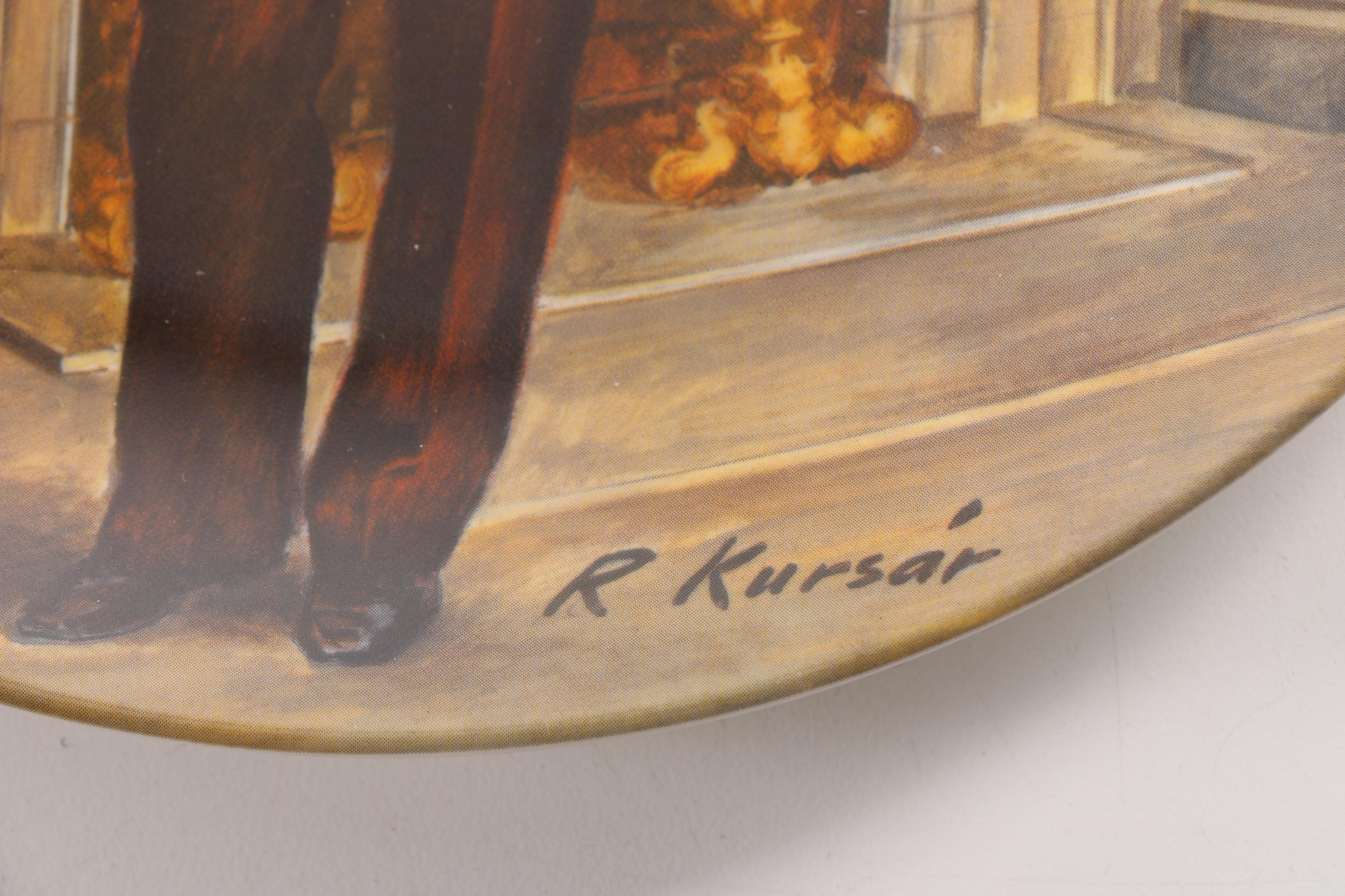 Vintage Knowles "Gone with the Wind" and "The King and I" Collector Plates