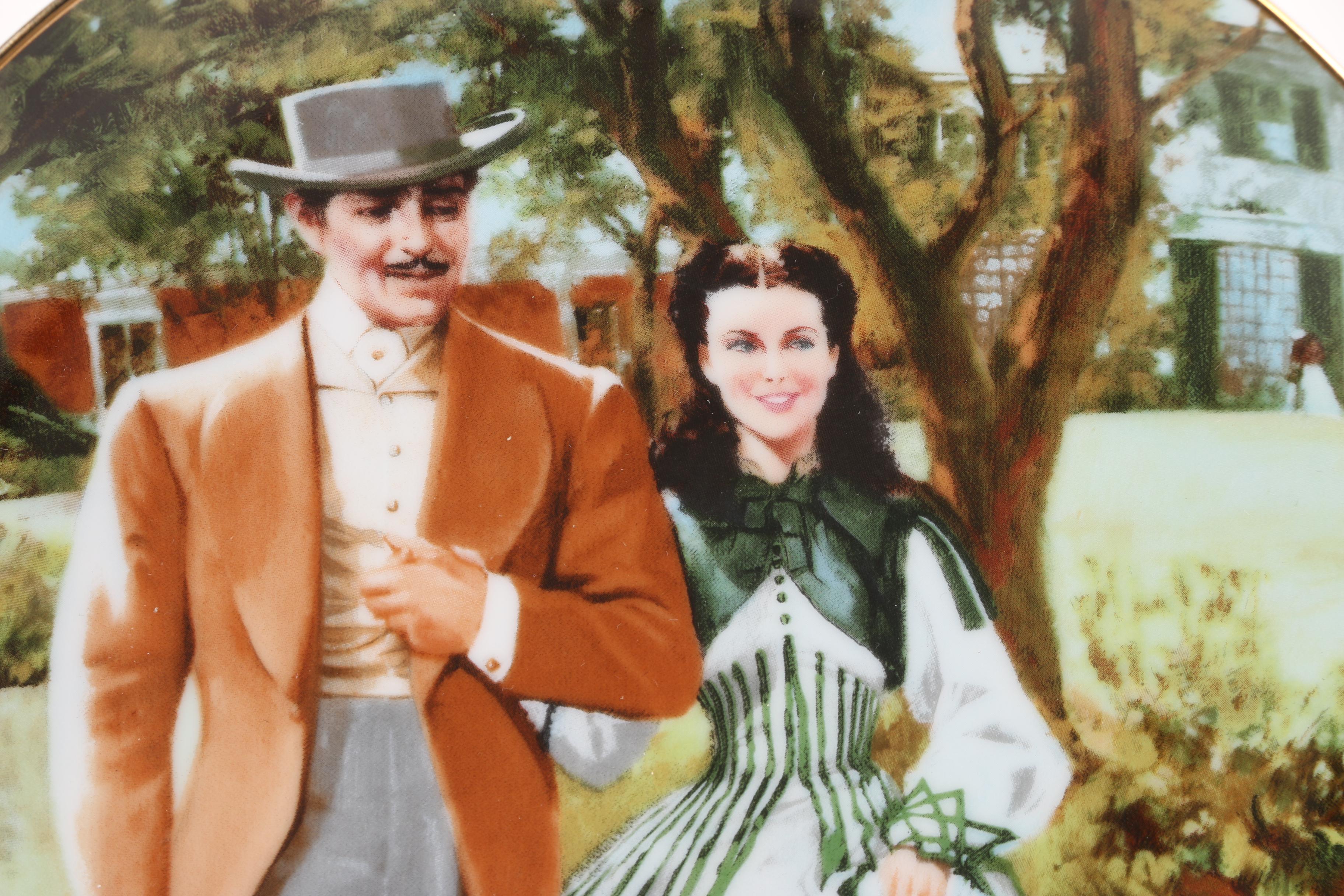 Vintage Knowles "Gone with the Wind" and "The King and I" Collector Plates