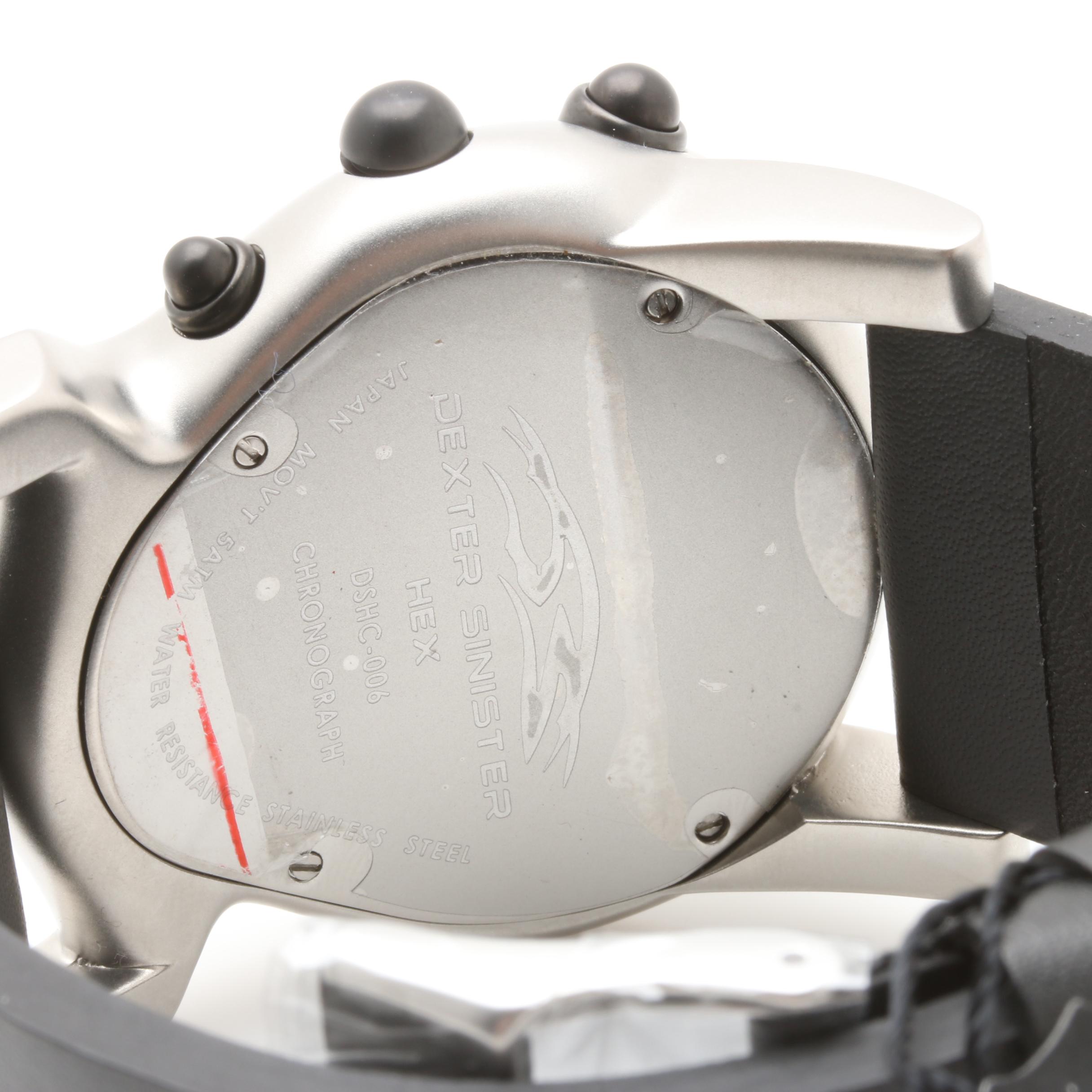 Dexter Sinister Hex Chronograph Analog Watch