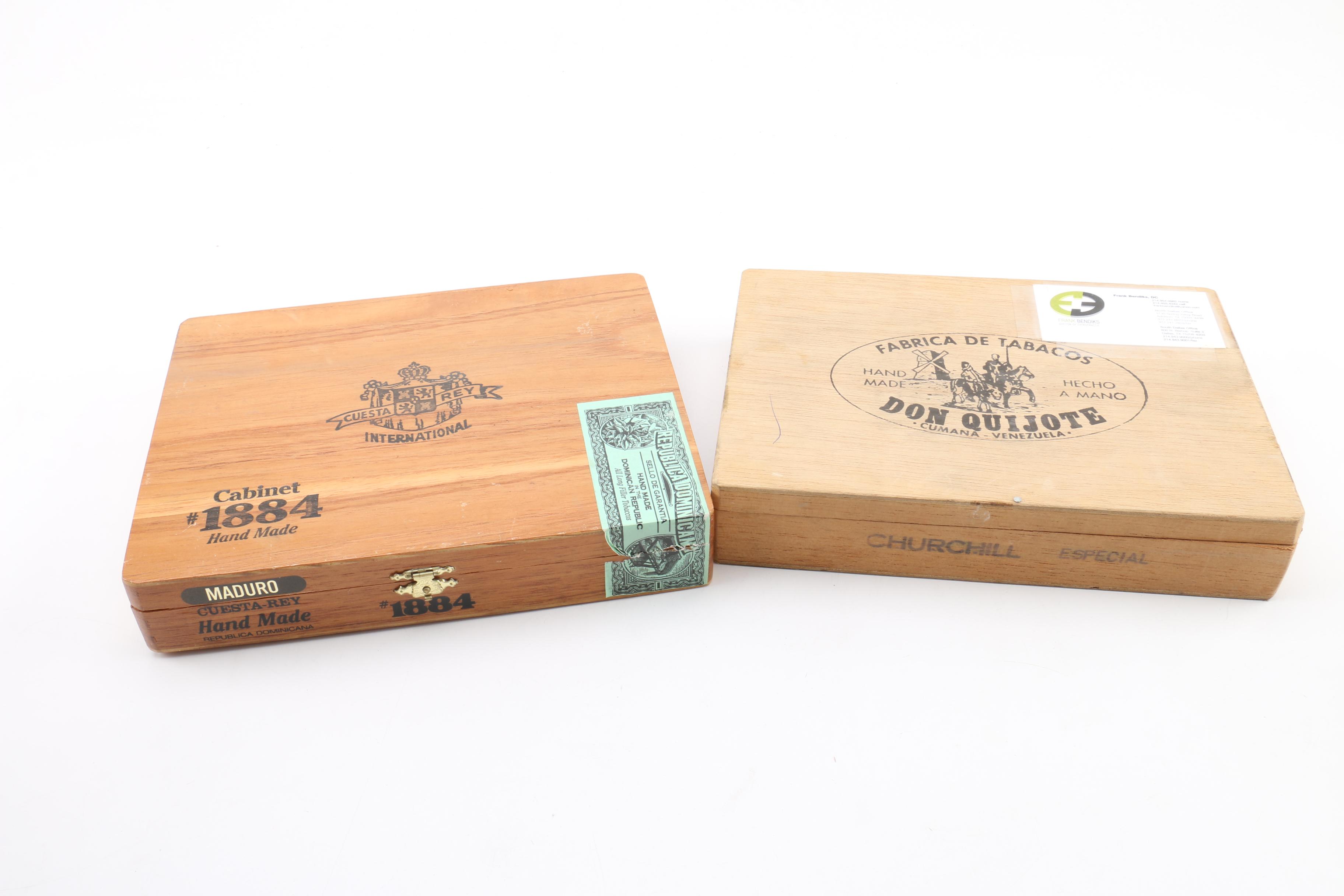 Wooden Cigar Boxes
