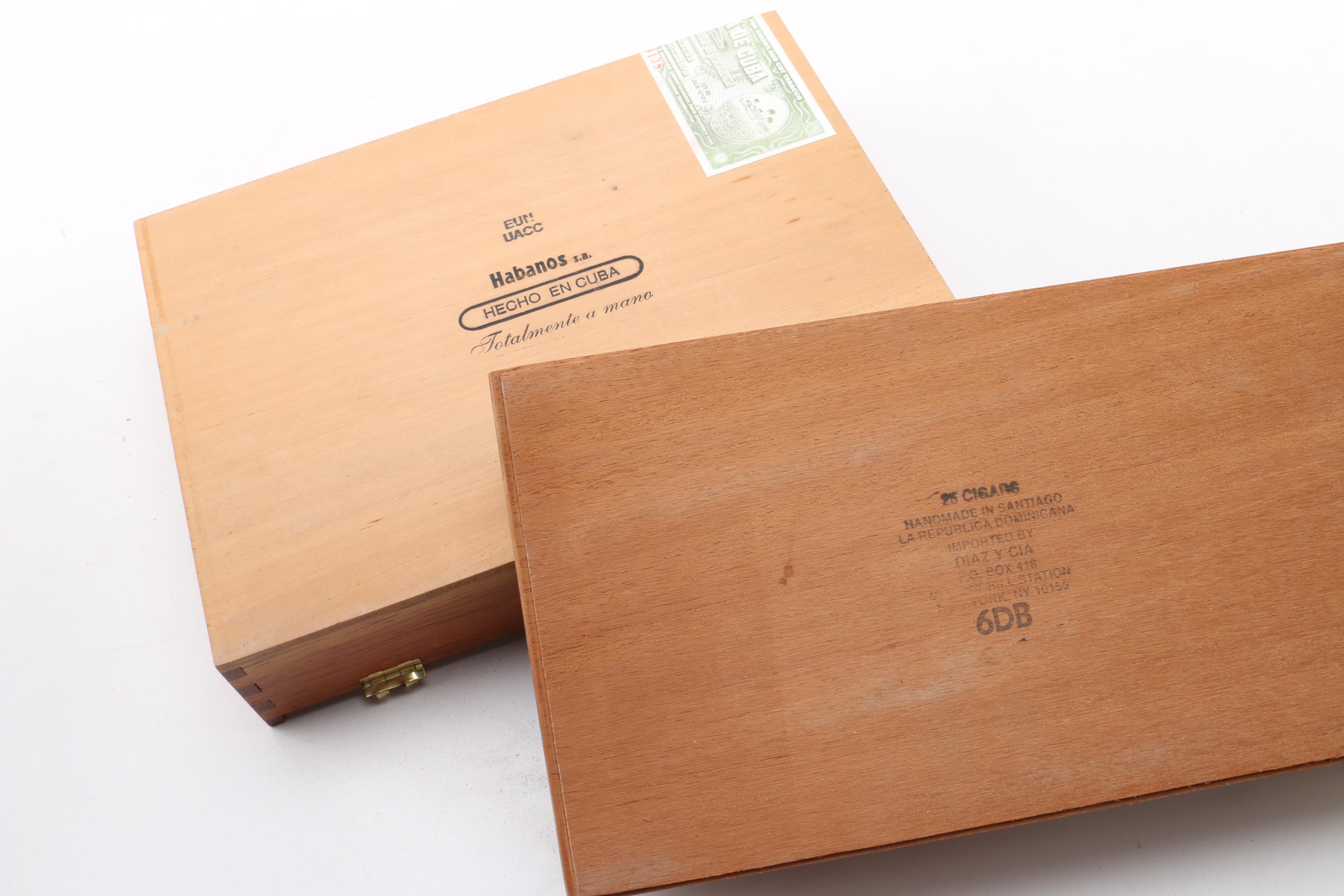 Wooden Cigar Boxes