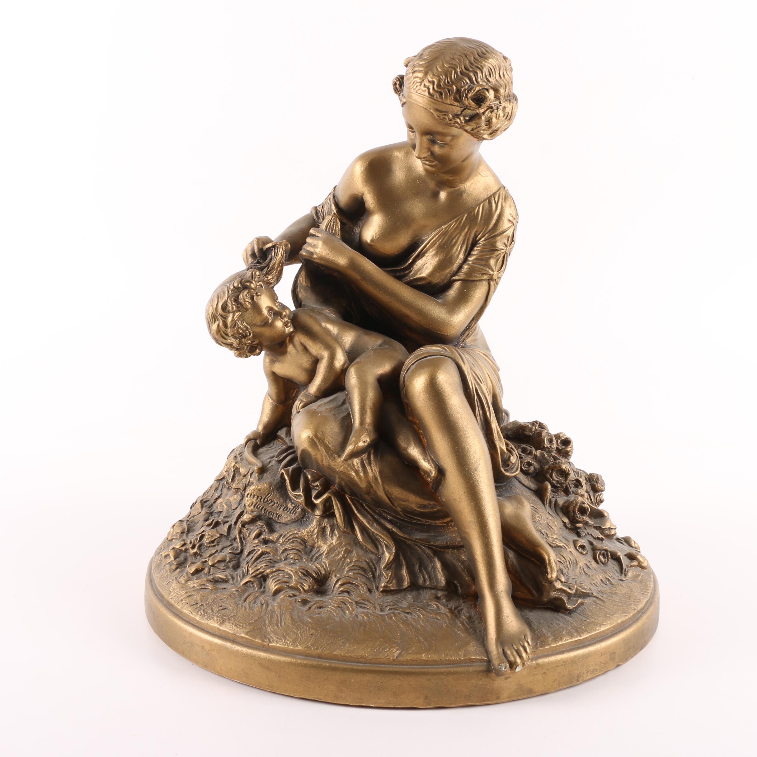 Esco Products Classical Style Figurine of Venus Clipping Cupid's Wings