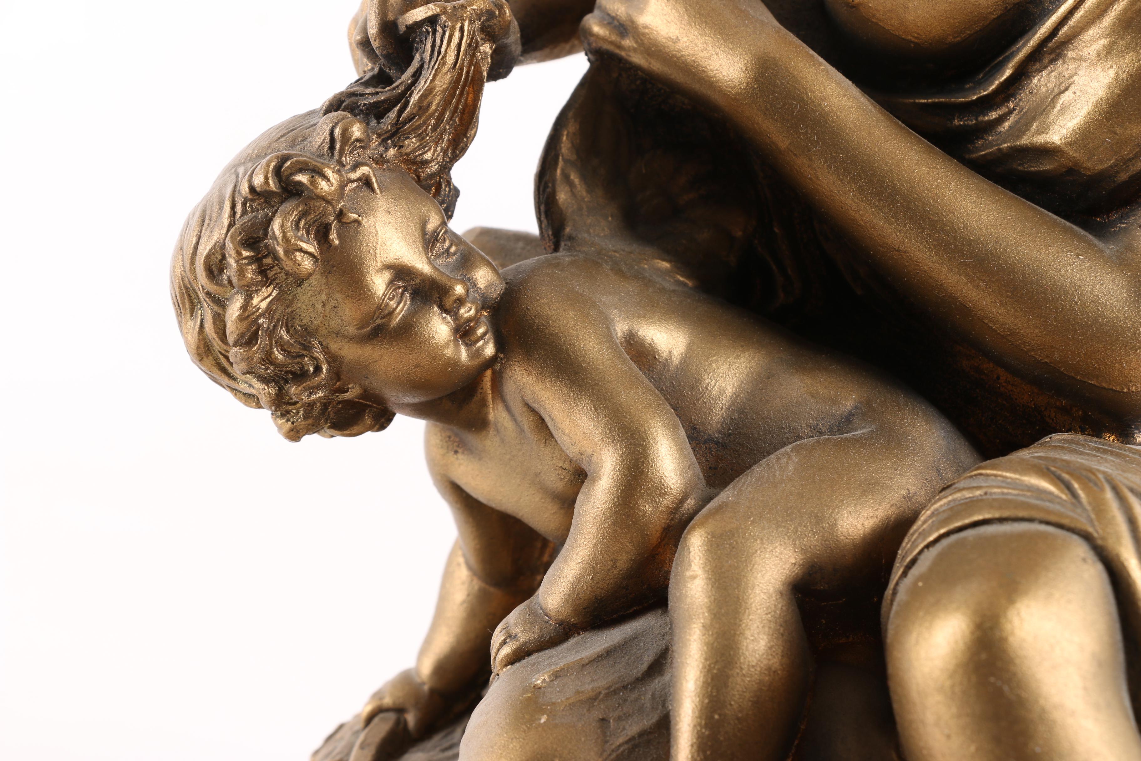 Esco Products Classical Style Figurine of Venus Clipping Cupid's Wings