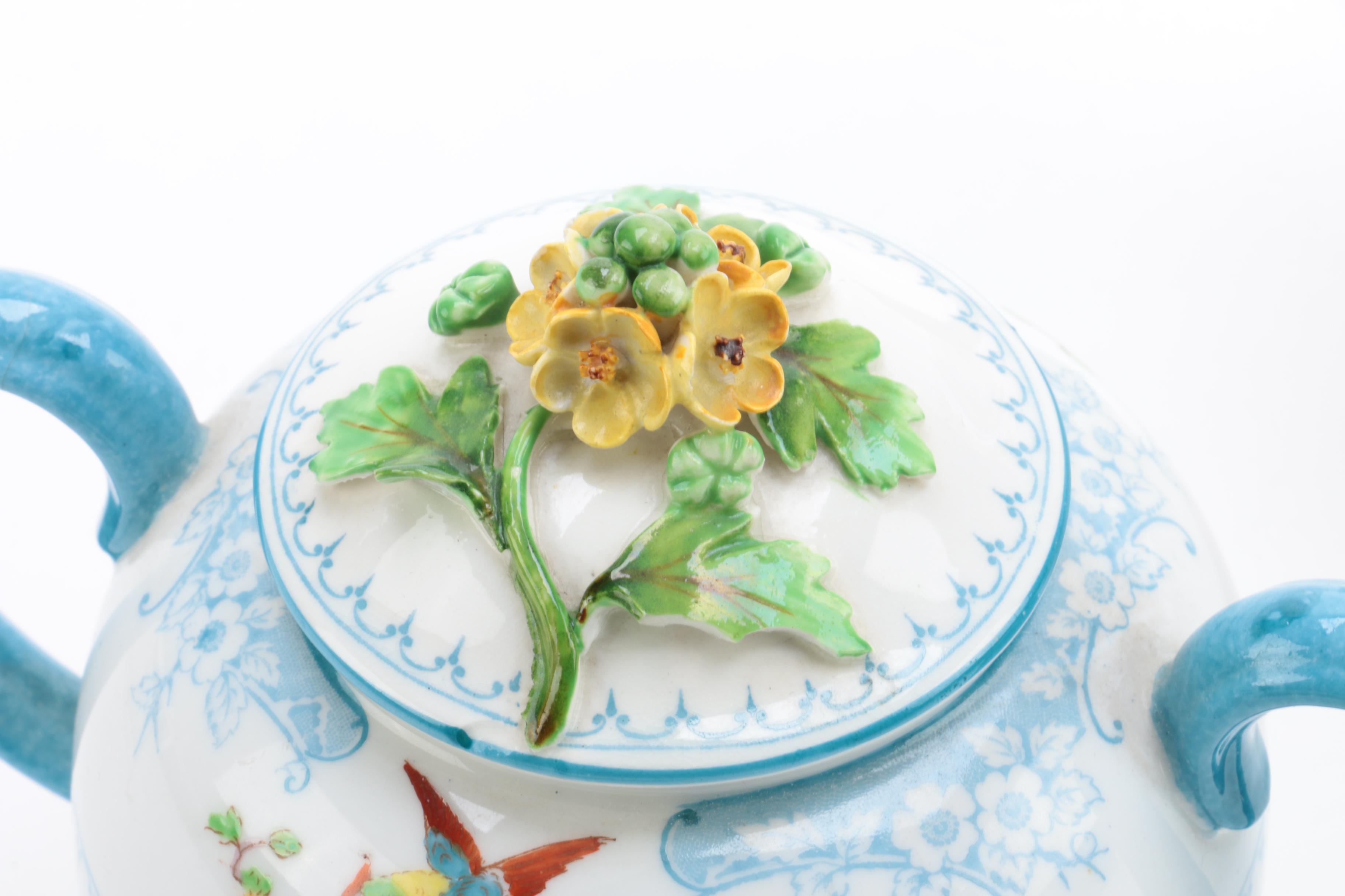 Vintage Crown Staffordshire Porcelain Tea Service ca. 1906-29