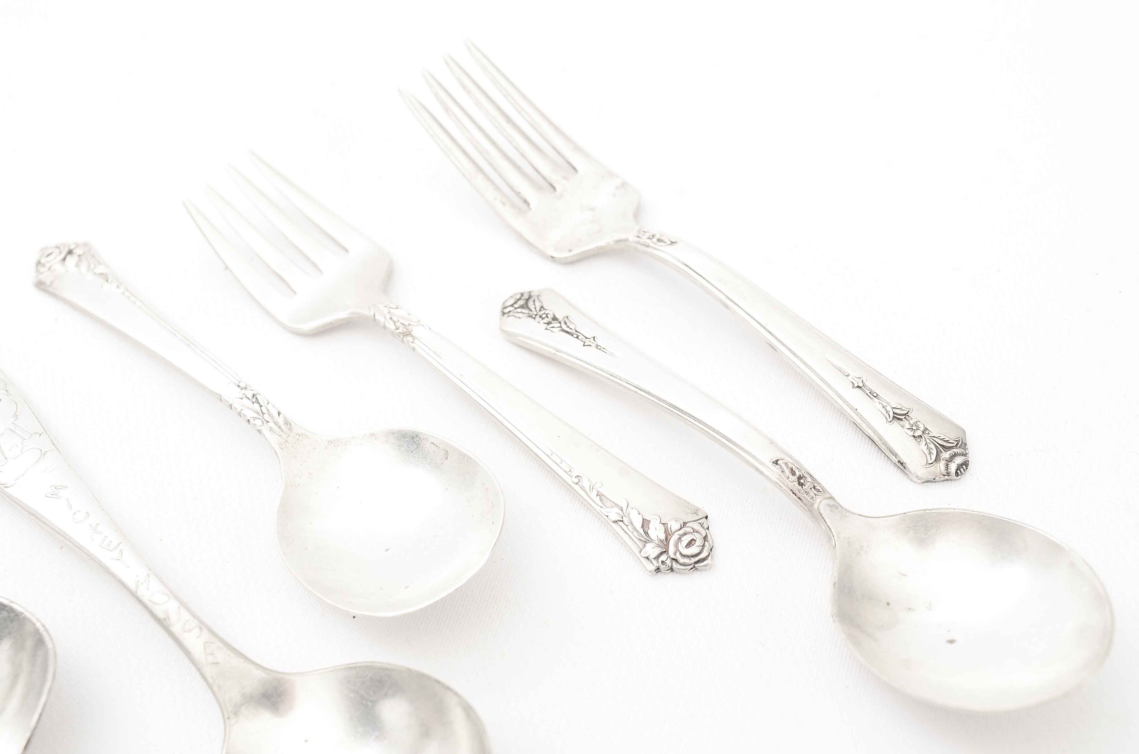 Collection of Oneida Community Silver Plate Flatware and More