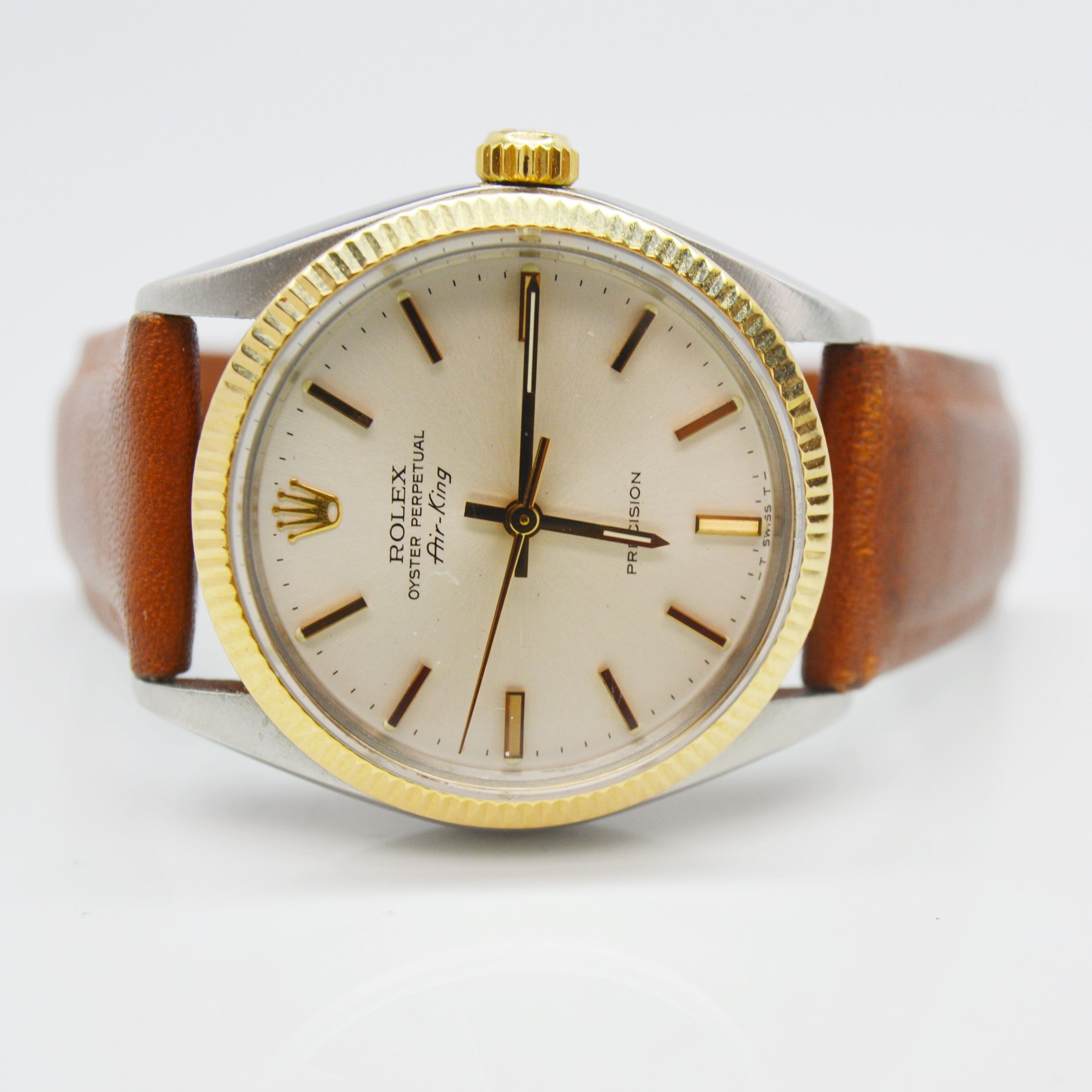 Rolex 14K Yellow Gold Oyster Perpetual Air-King Precision Watch