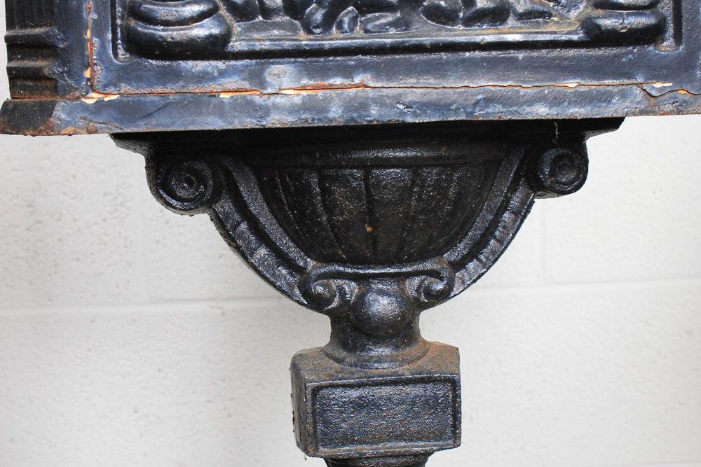 Victorian Style Cast Iron Pedestal Mailbox