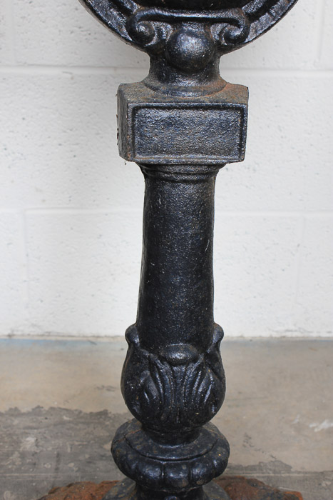 Victorian Style Cast Iron Pedestal Mailbox