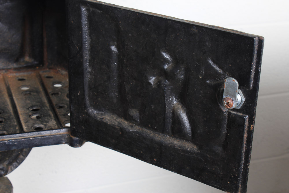 Victorian Style Cast Iron Pedestal Mailbox