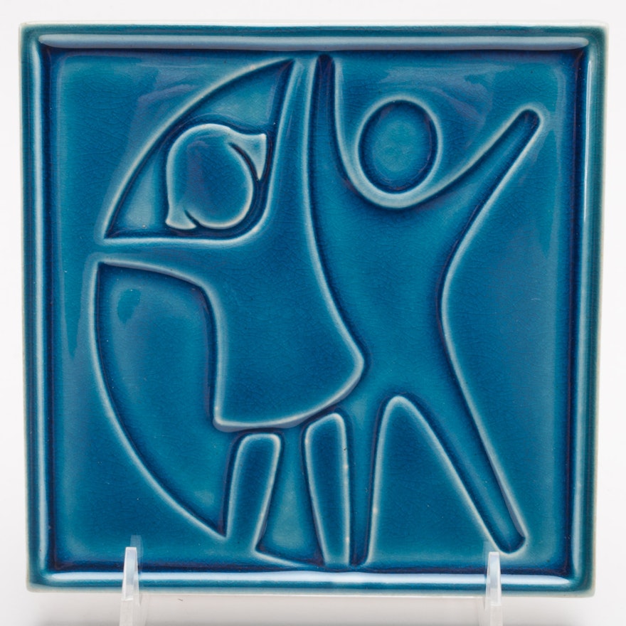 Rookwood Pottery Tile for Cincinnati Children's Hospital Medical Center