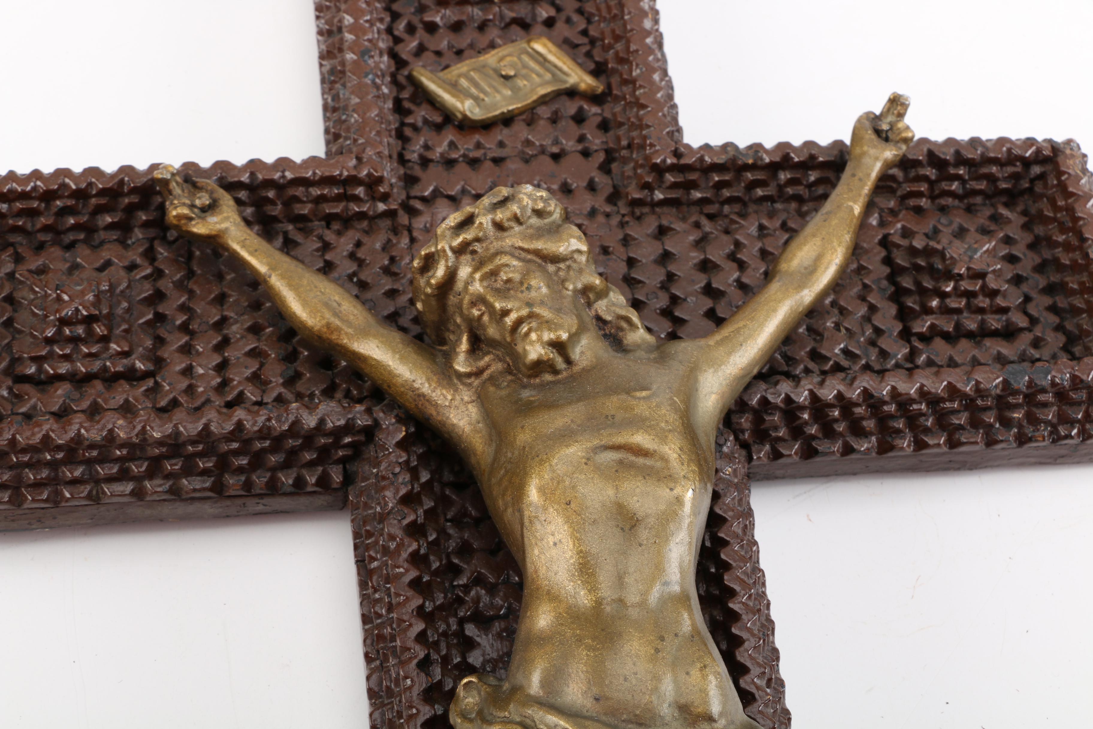 Vintage and Trap Art Crucifixes