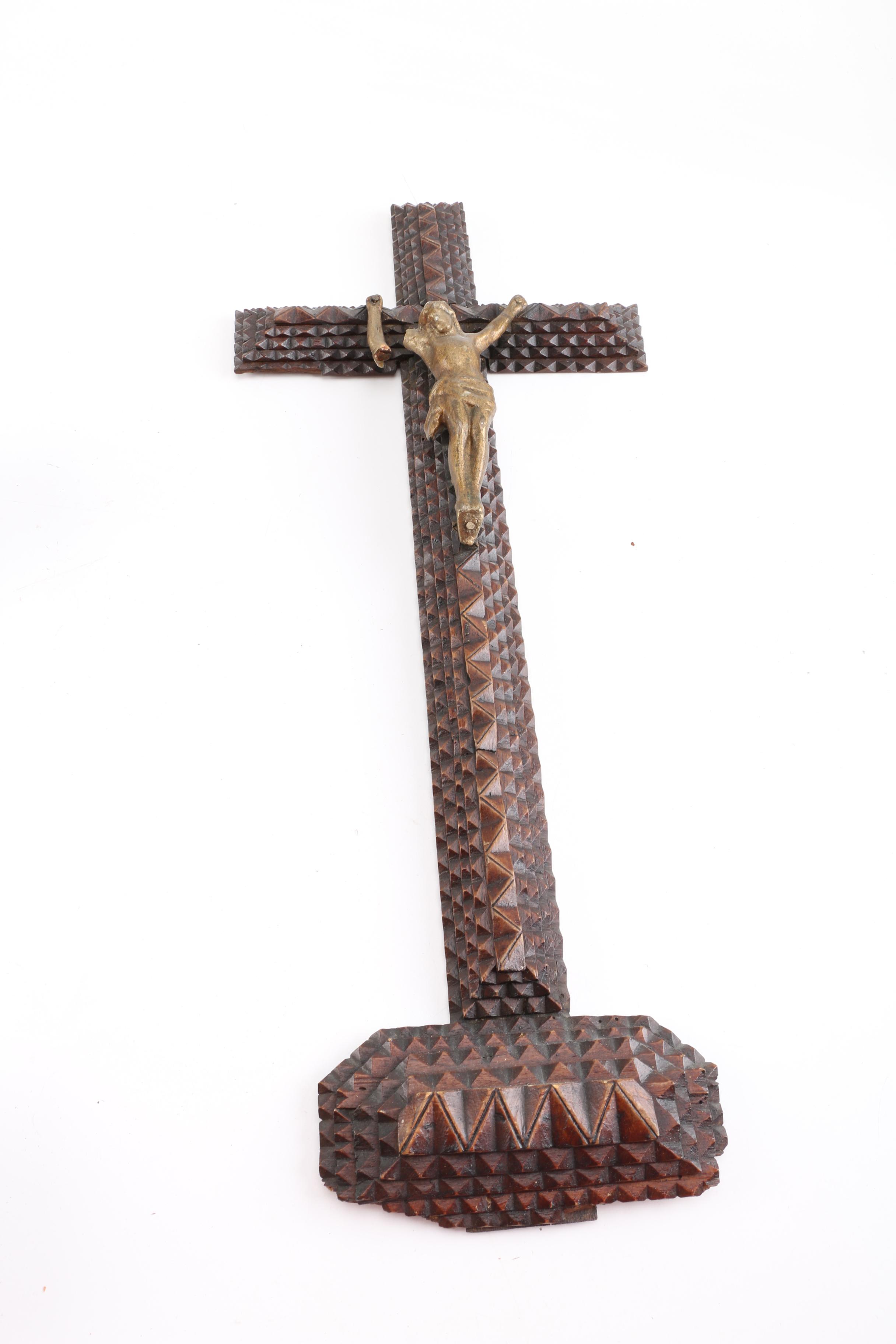 Vintage and Trap Art Crucifixes